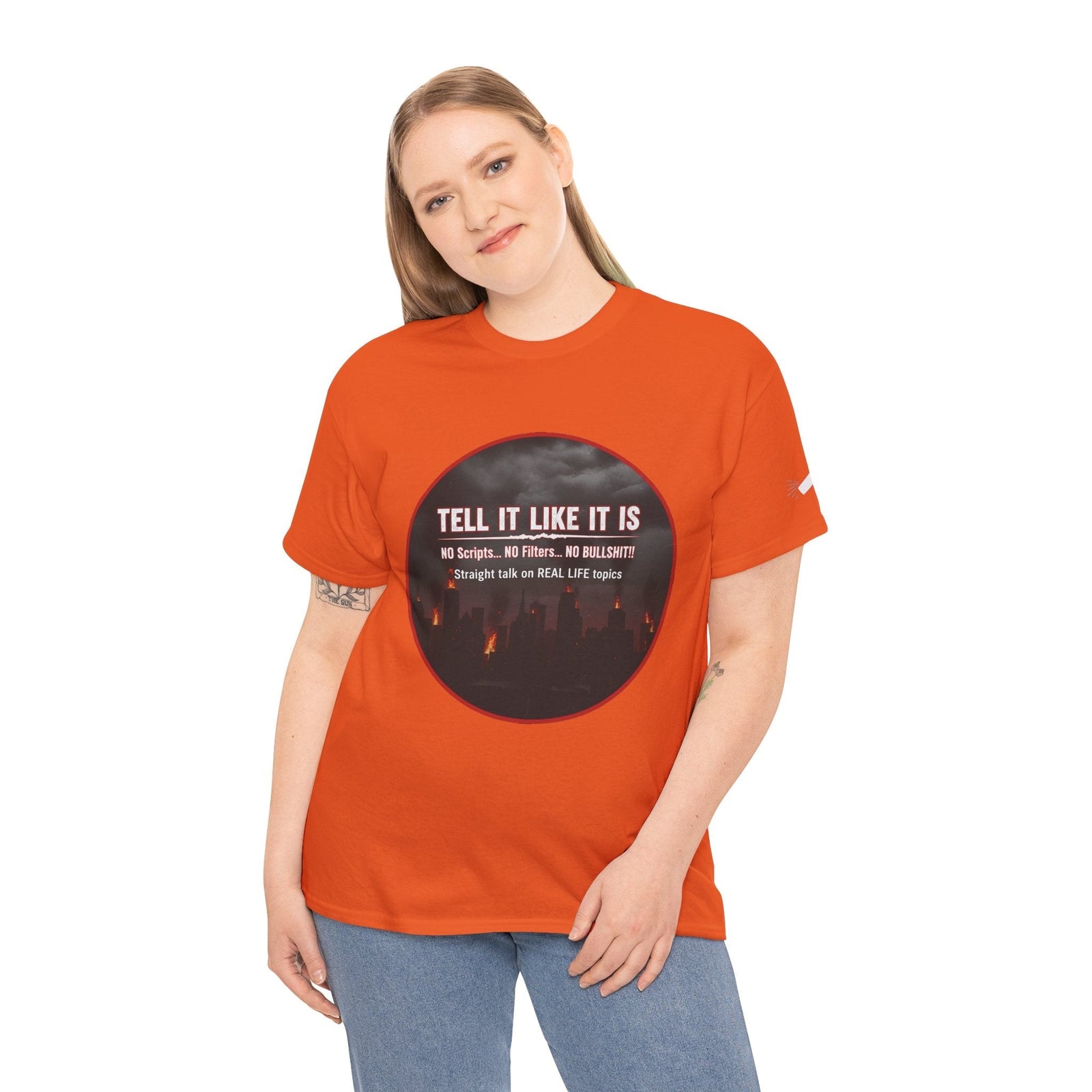 Tell It Like It Is Podcast — Bold City Skyline Statement T-Shirt - 314 Originals