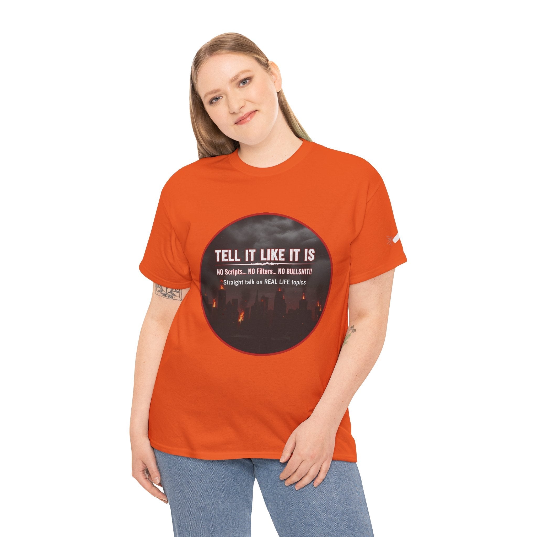 Tell It Like It Is Podcast — Bold City Skyline Statement T-Shirt - 314 Originals