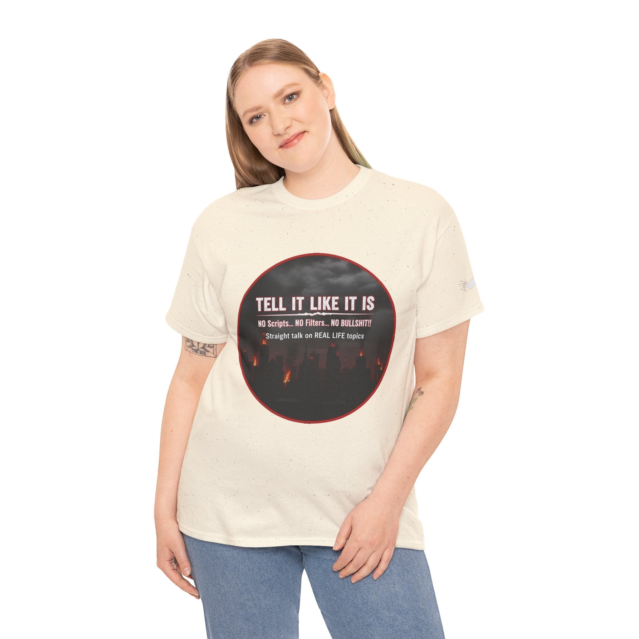 Tell It Like It Is Podcast — Bold City Skyline Statement T-Shirt - 314 Originals