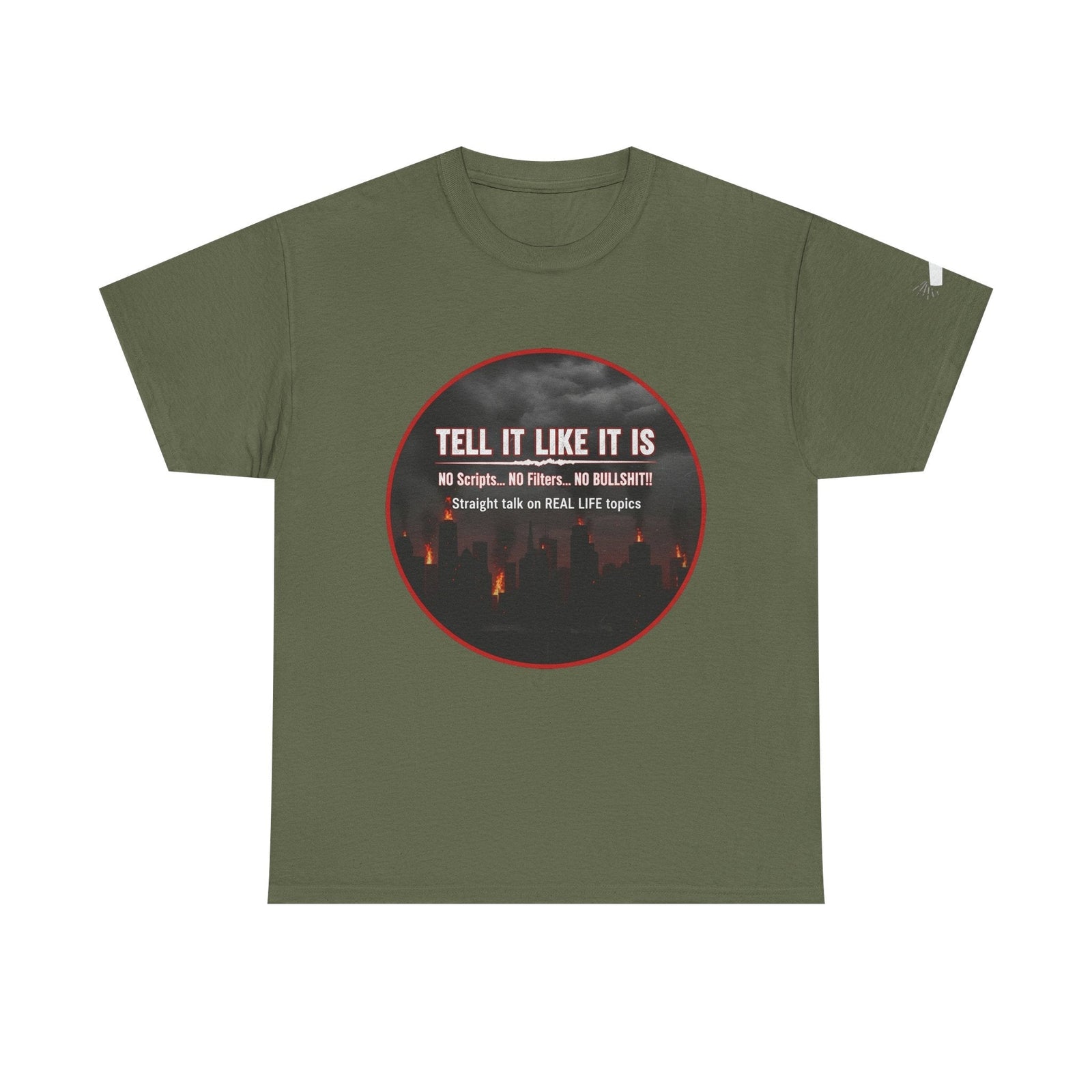 Tell It Like It Is Podcast — Bold City Skyline Statement T-Shirt - 314 Originals
