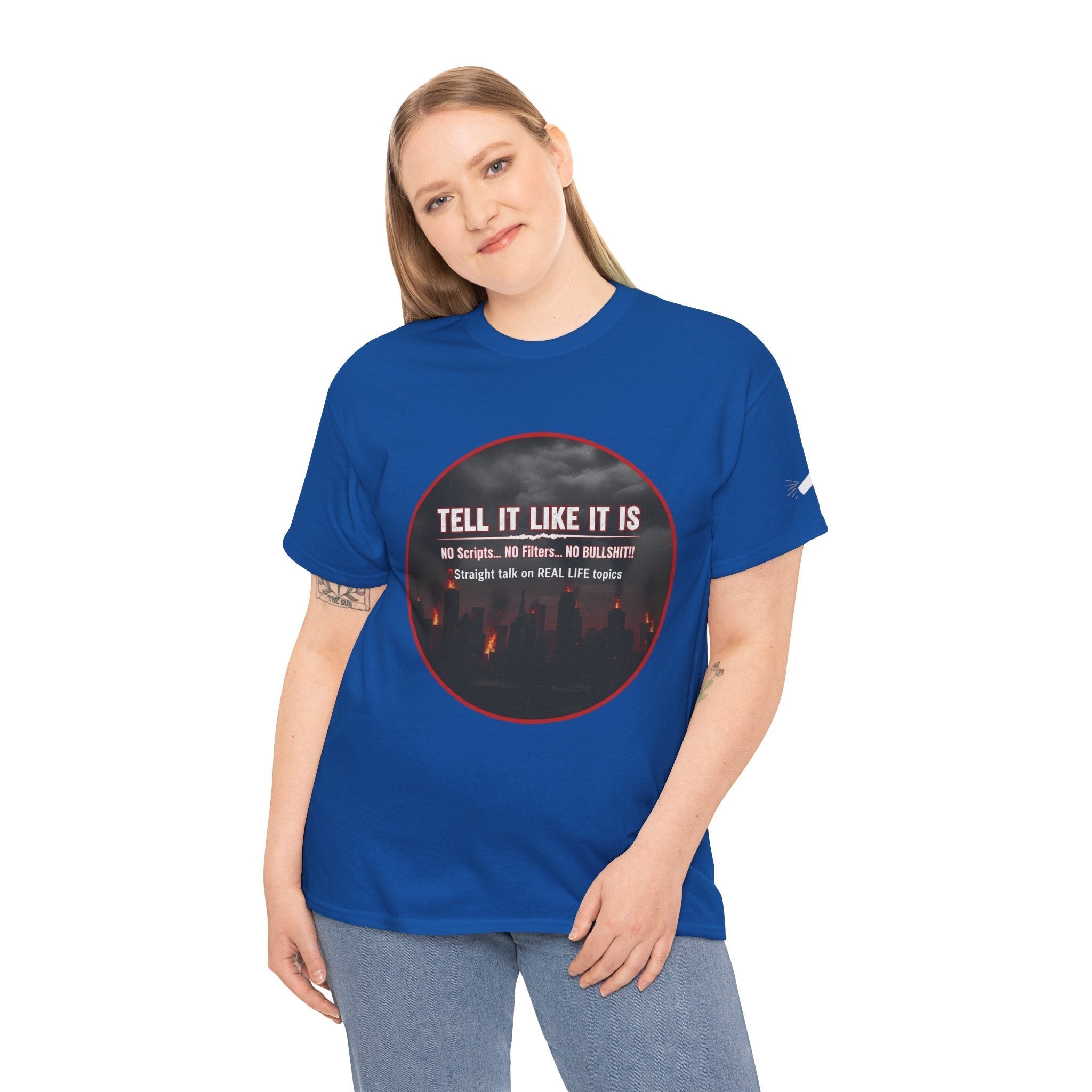 Tell It Like It Is Podcast — Bold City Skyline Statement T-Shirt - 314 Originals