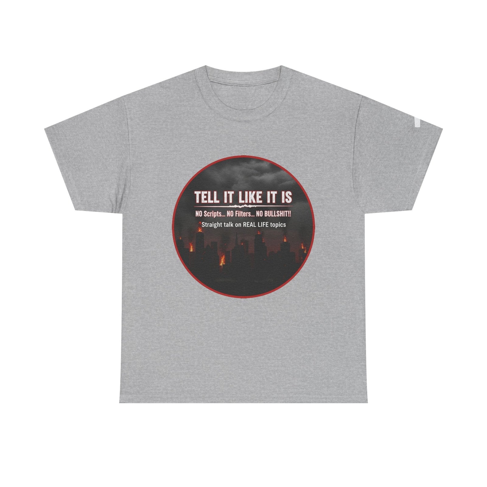 Tell It Like It Is Podcast — Bold City Skyline Statement T-Shirt - 314 Originals