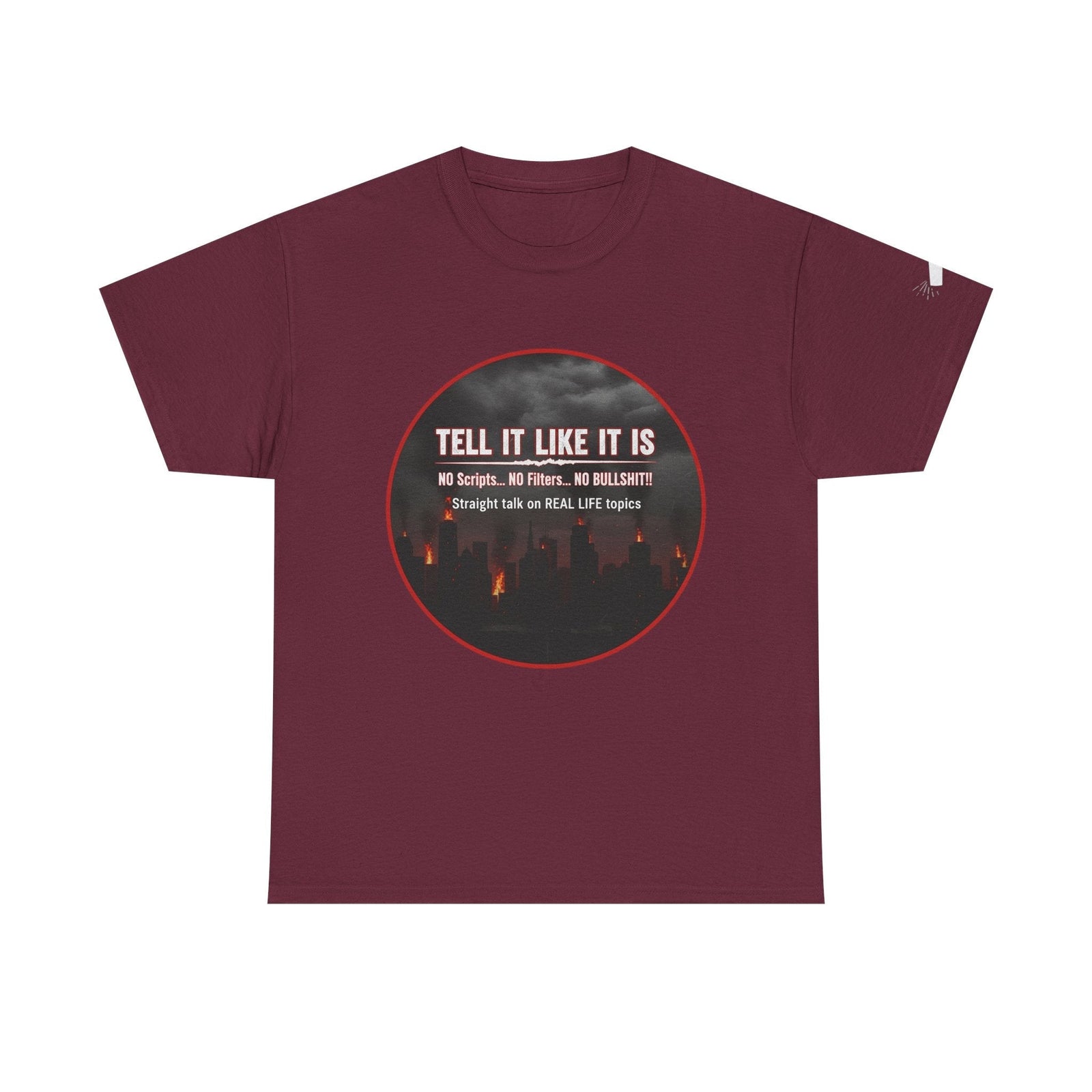 Tell It Like It Is Podcast — Bold City Skyline Statement T-Shirt - 314 Originals