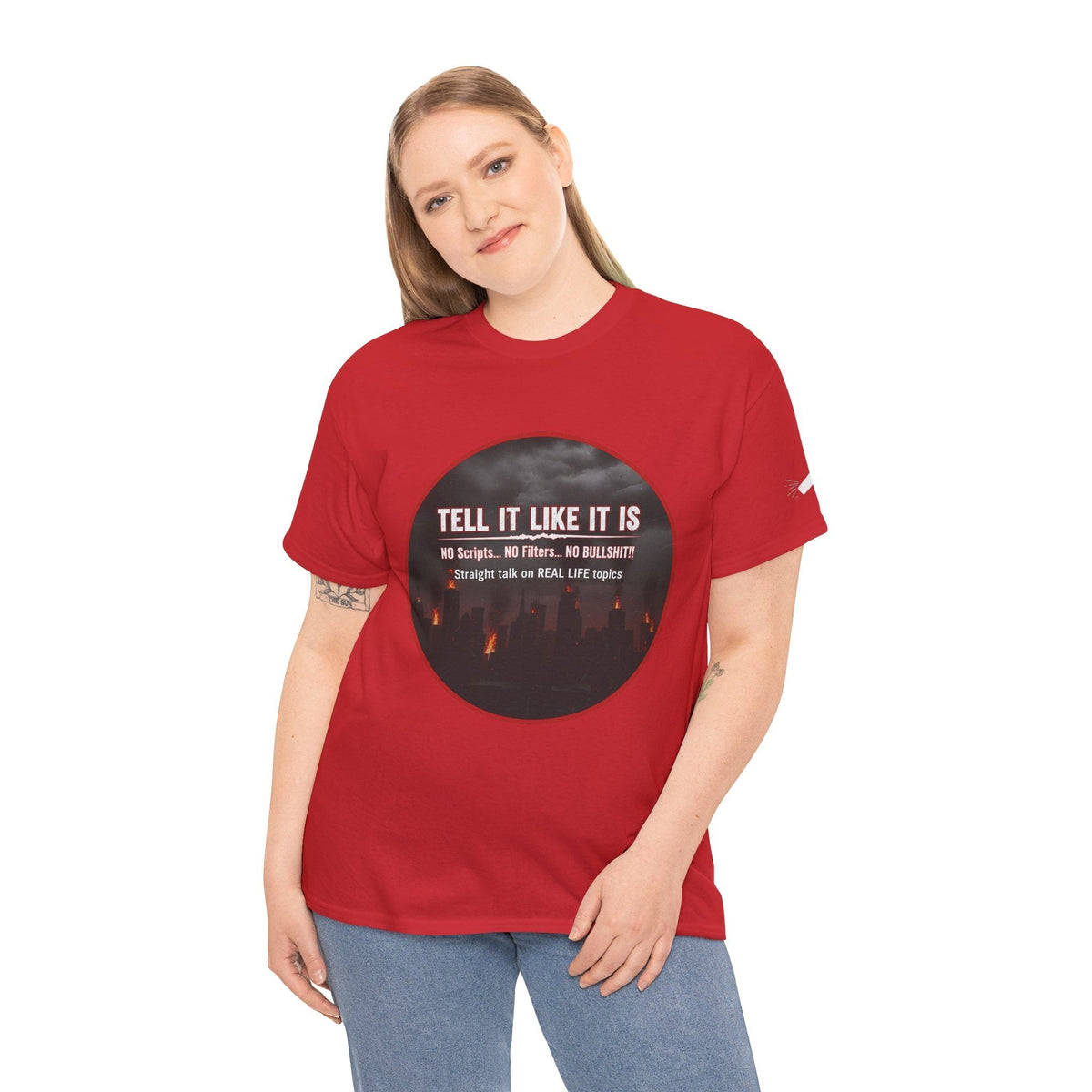 Tell It Like It Is Podcast — Bold City Skyline Statement T-Shirt - 314 Originals