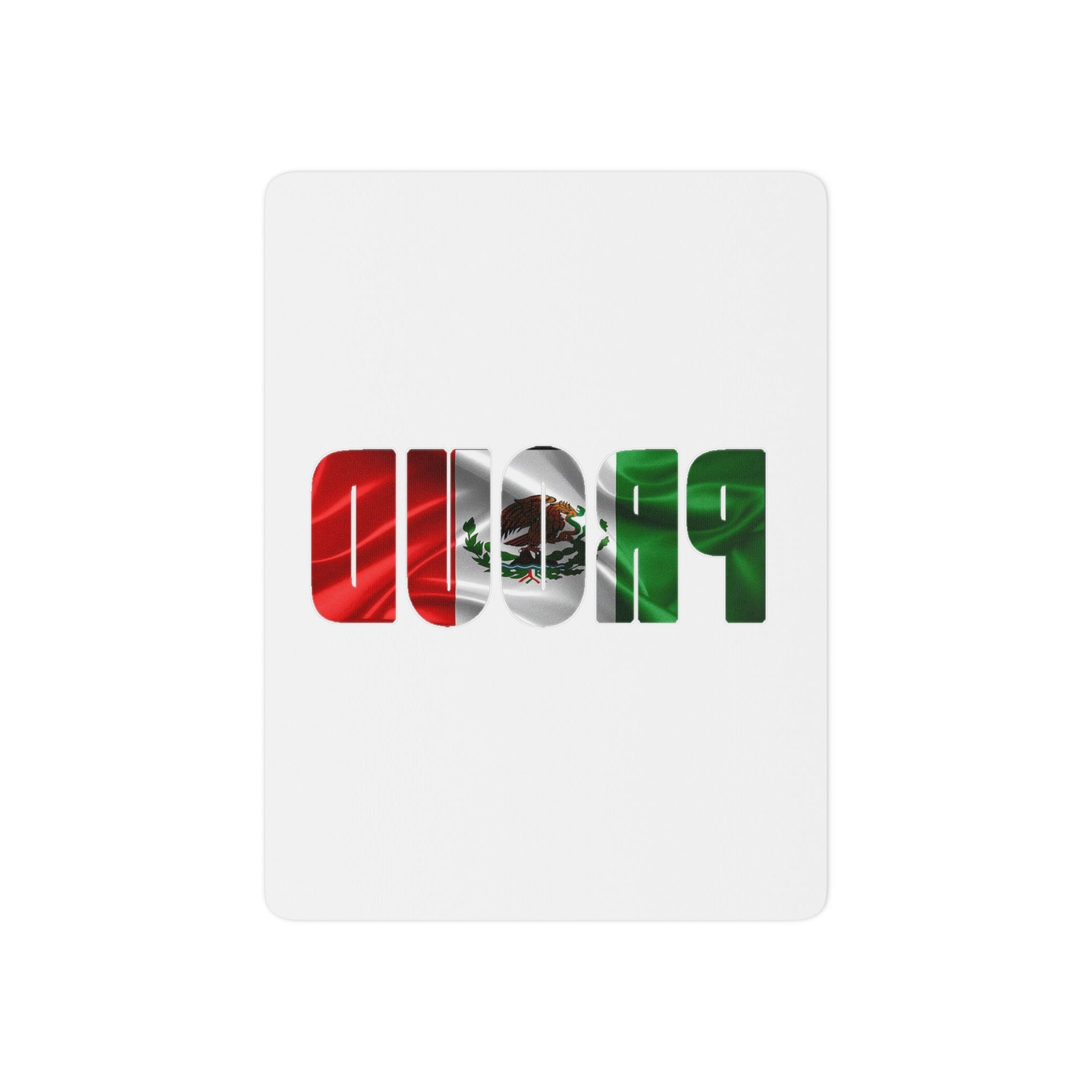 Temporary Tattoo — "Proud" Mexican Flag Design - 314 Originals