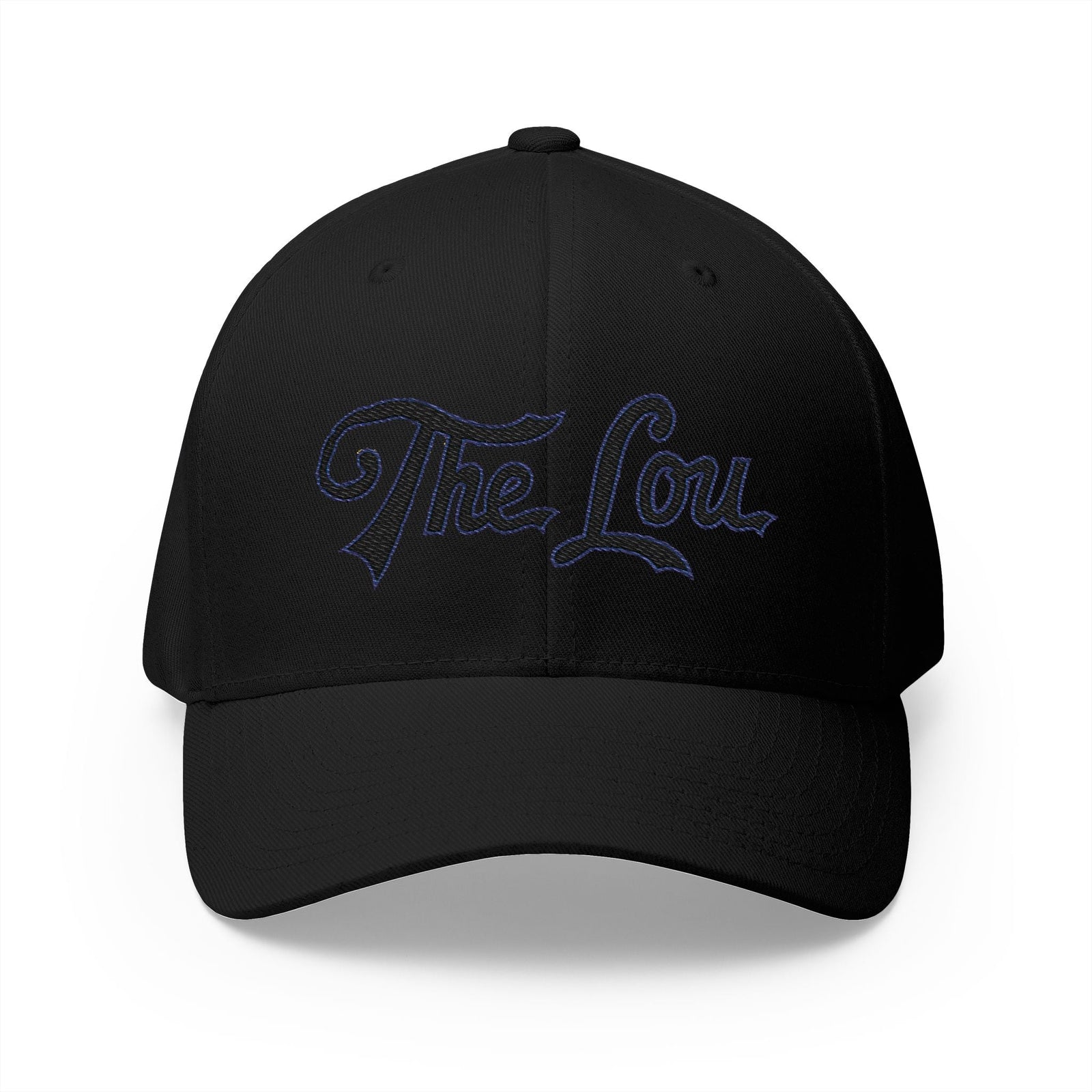The Lou Embroidered Cap — Structured Closed-Back Baseball Hat - 314 Originals