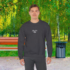 Three One Four Crewneck Sweatshirt — Minimal Script Chest Logo - 314 Originals