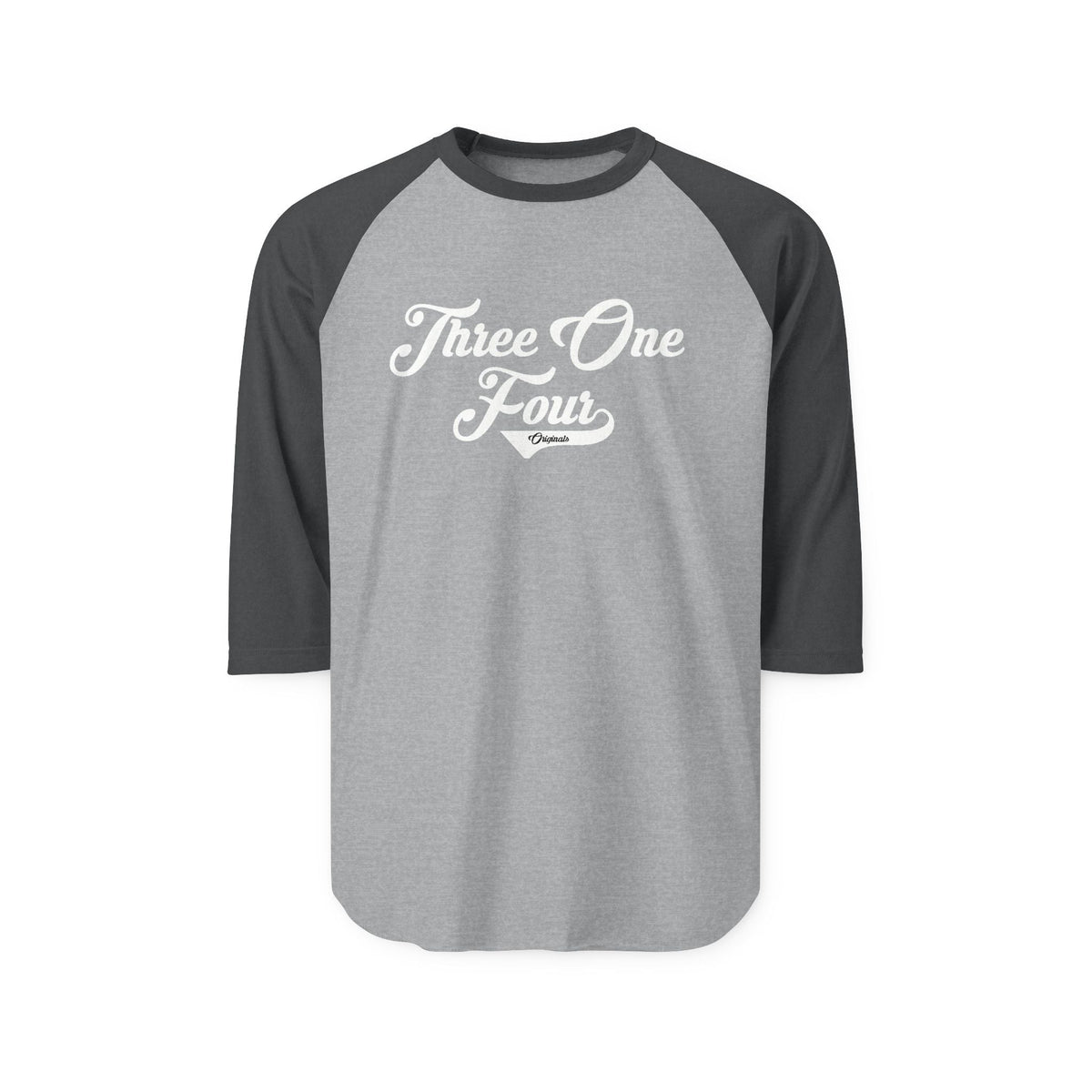 'Three One Four' Retro Script Baseball Tee - 314 Originals