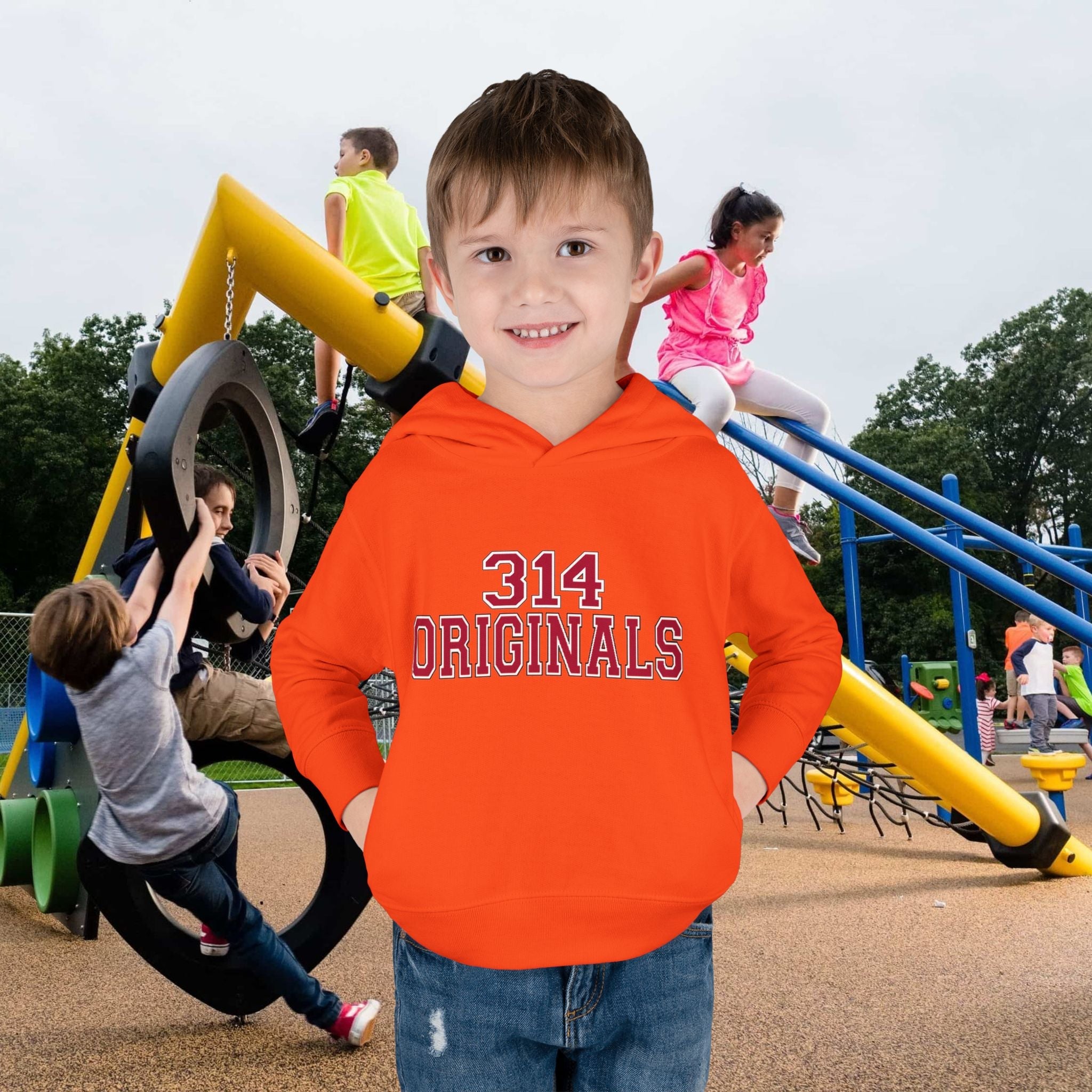 Toddler Hoodie — "314 Originals" Pullover Fleece (EST. '24) - 314 Originals