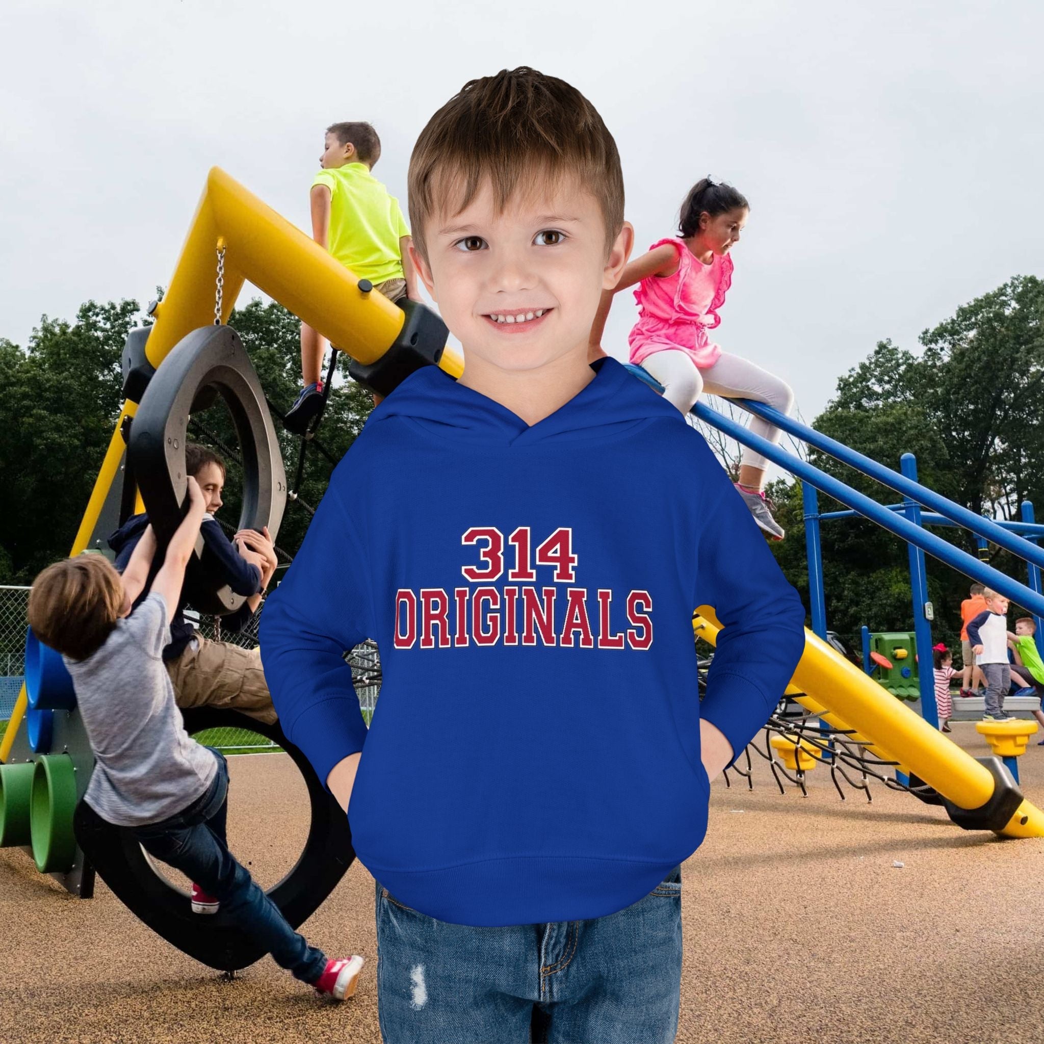 Toddler Hoodie — "314 Originals" Pullover Fleece (EST. '24) - 314 Originals