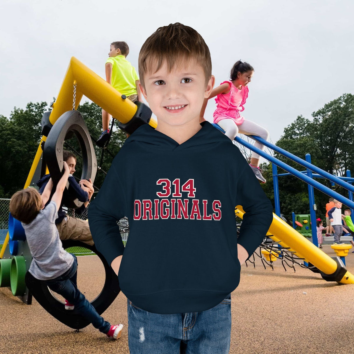 Toddler Hoodie — "314 Originals" Pullover Fleece (EST. '24) - 314 Originals