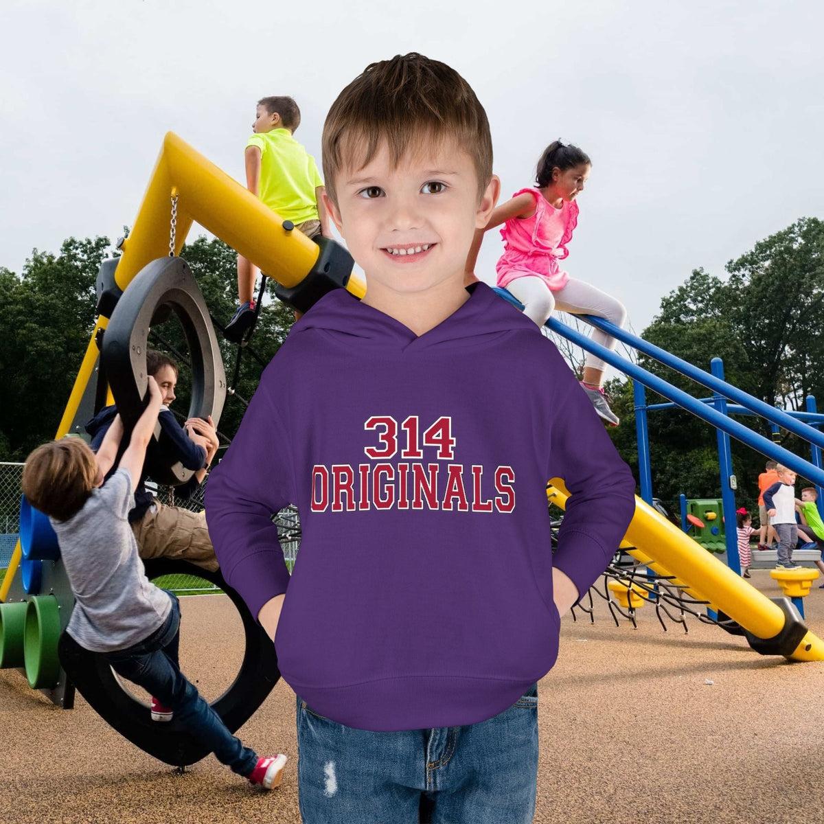 Toddler Hoodie — "314 Originals" Pullover Fleece (EST. '24) - 314 Originals