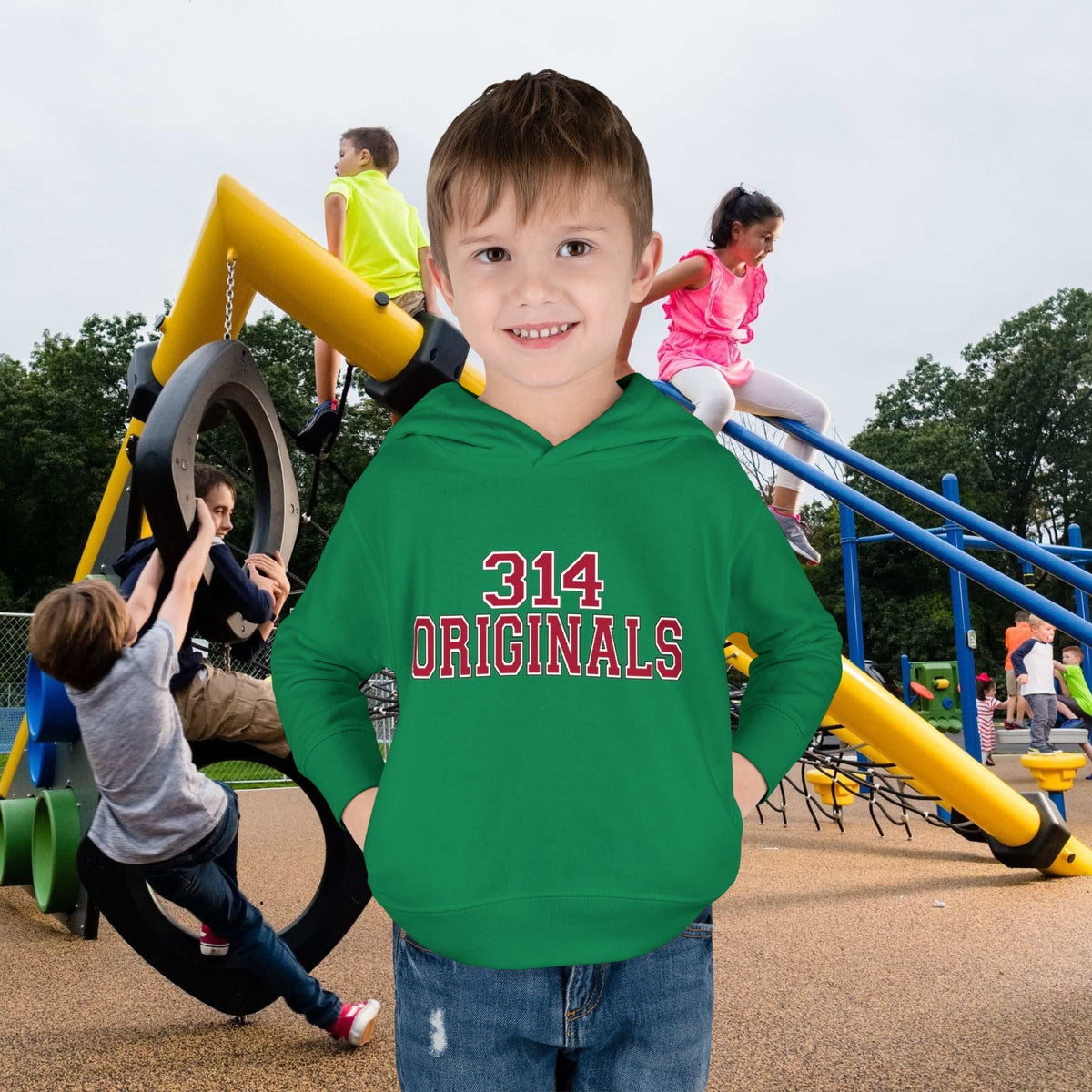 Toddler Hoodie — "314 Originals" Pullover Fleece (EST. '24) - 314 Originals