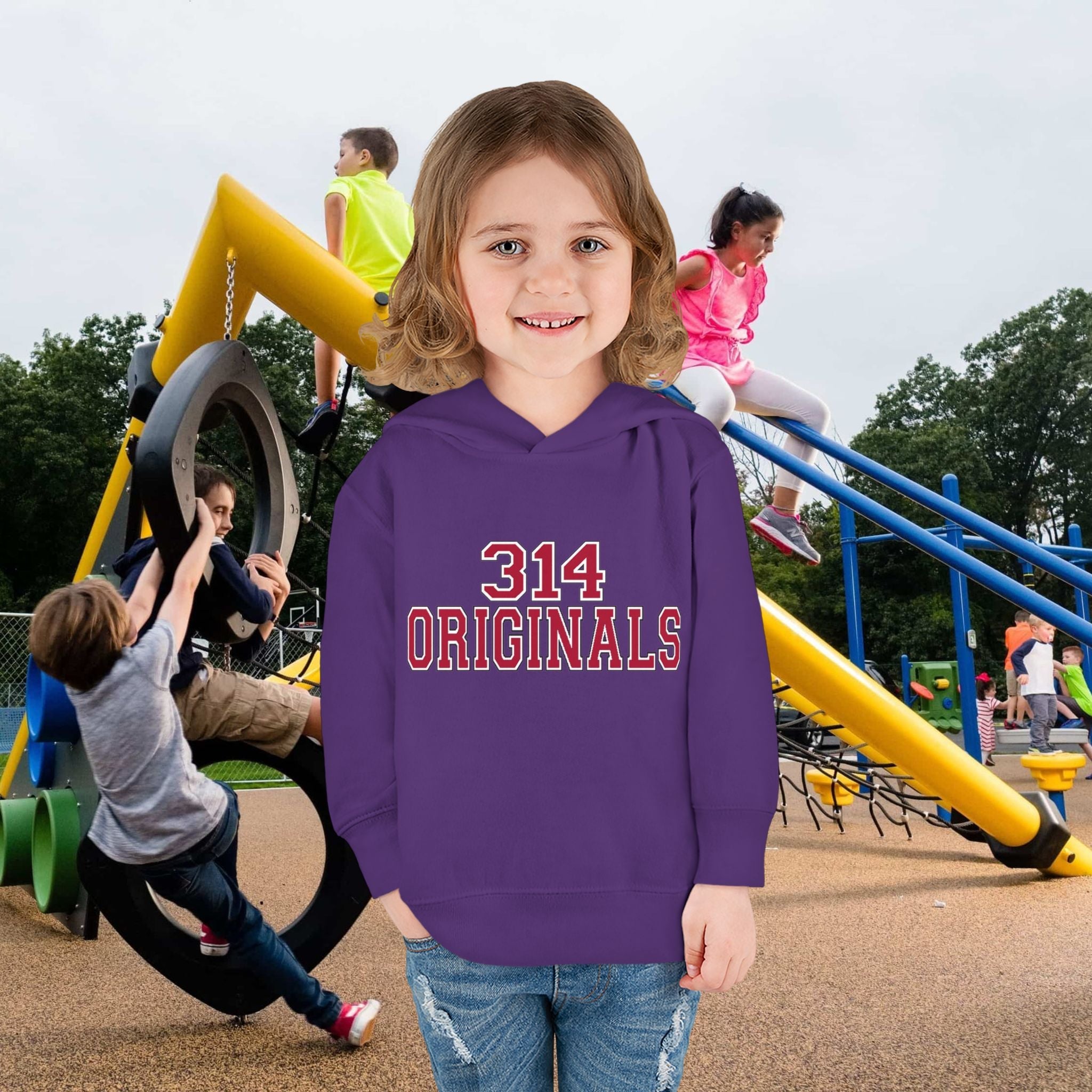 Toddler Hoodie — "314 Originals" Pullover Fleece (EST. '24) - 314 Originals