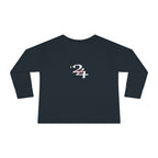 Toddler Long Sleeve Tee — "314 Originals" Retro Script Kids Shirt - 314 Originals
