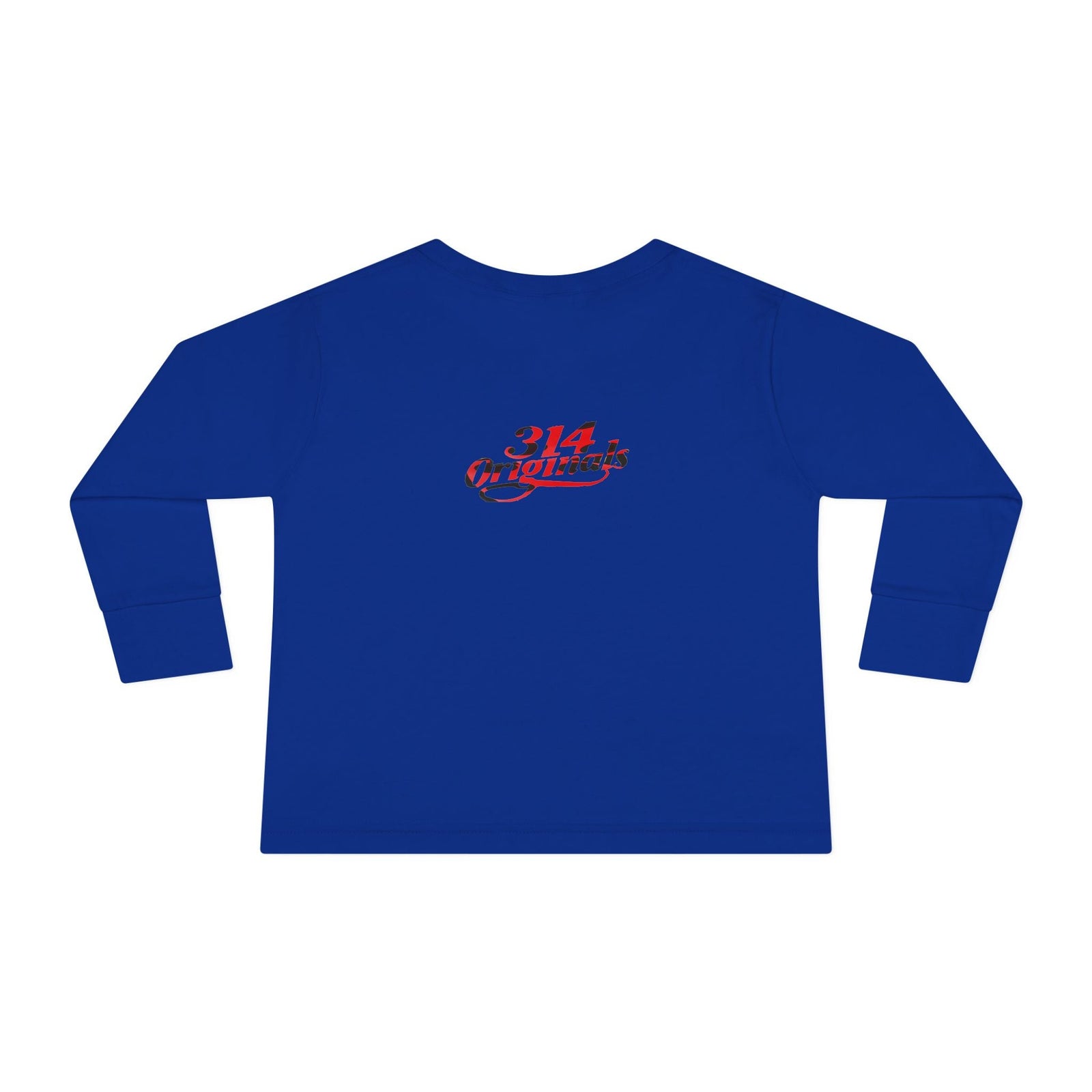 Toddler Long Sleeve Tee — Cute Ladybug Chest Design with “314 Original” Back - 314 Originals