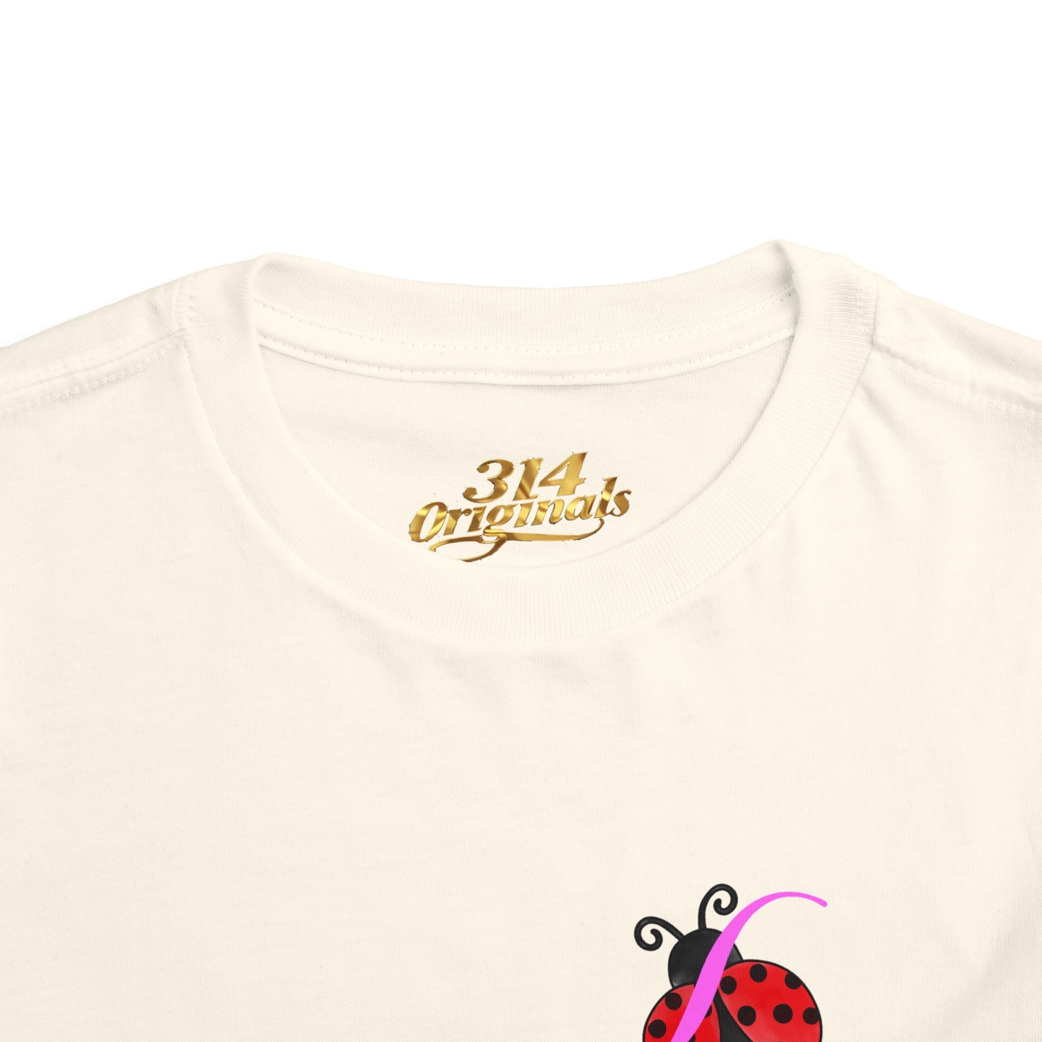 Toddler Tee — Cute Ladybug Graphic Kids Shirt - 314 Originals