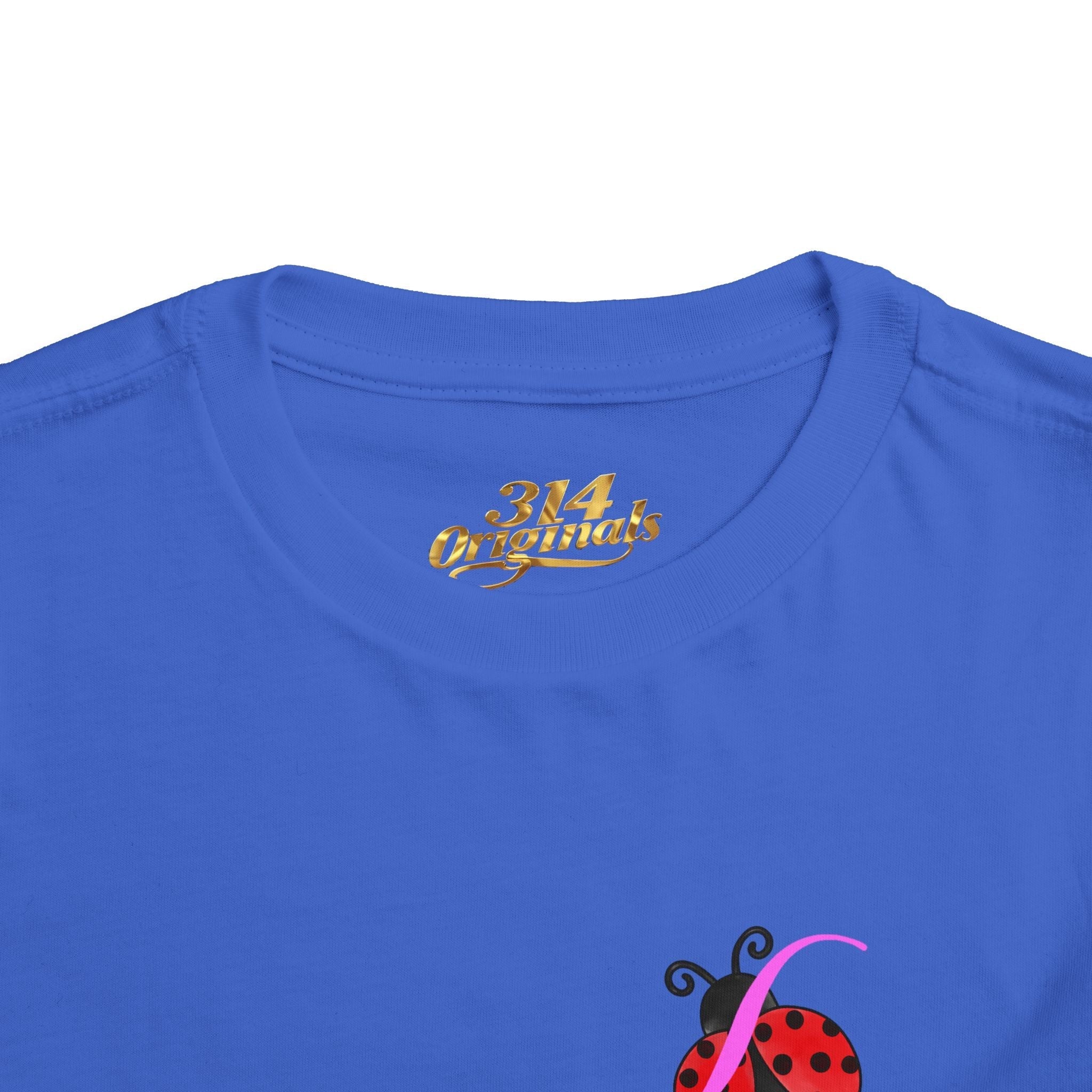 Toddler Tee — Cute Ladybug Graphic Kids Shirt - 314 Originals