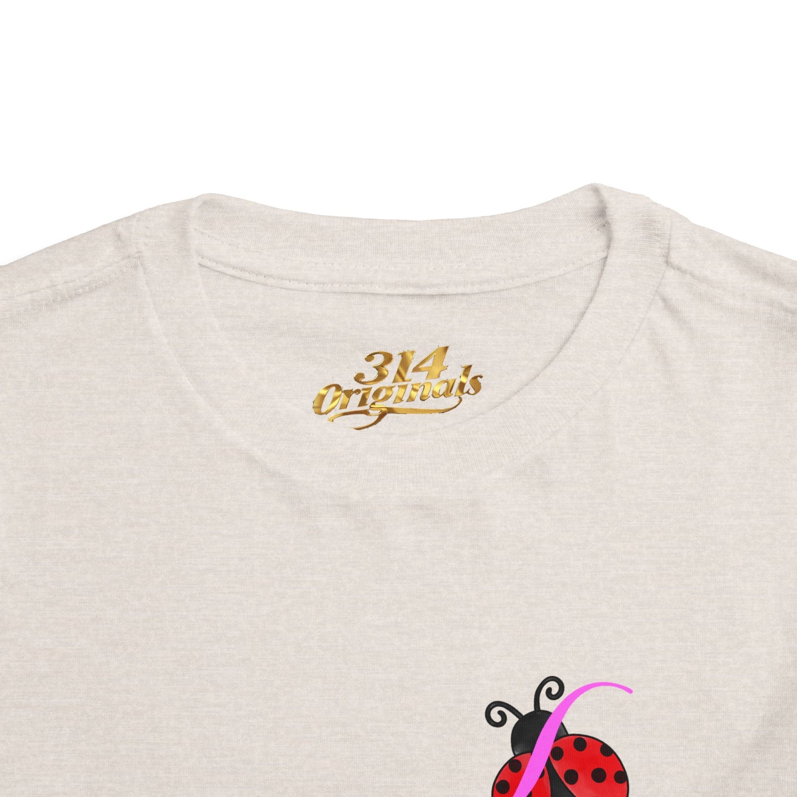 Toddler Tee — Cute Ladybug Graphic Kids Shirt - 314 Originals