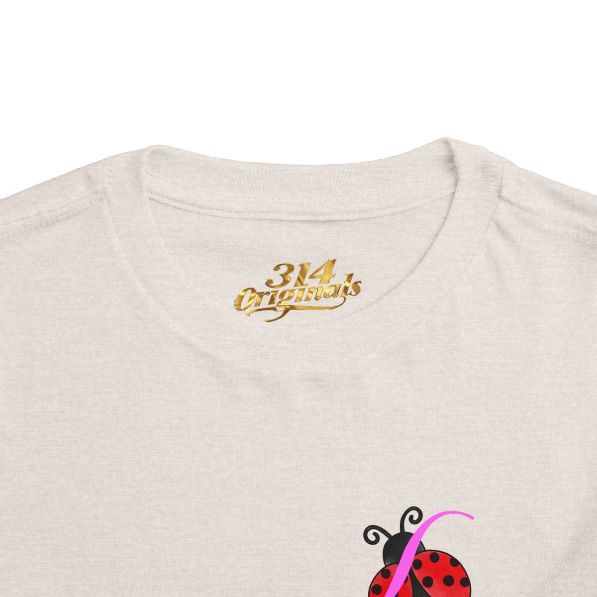 Toddler Tee — Cute Ladybug Graphic Kids Shirt - 314 Originals