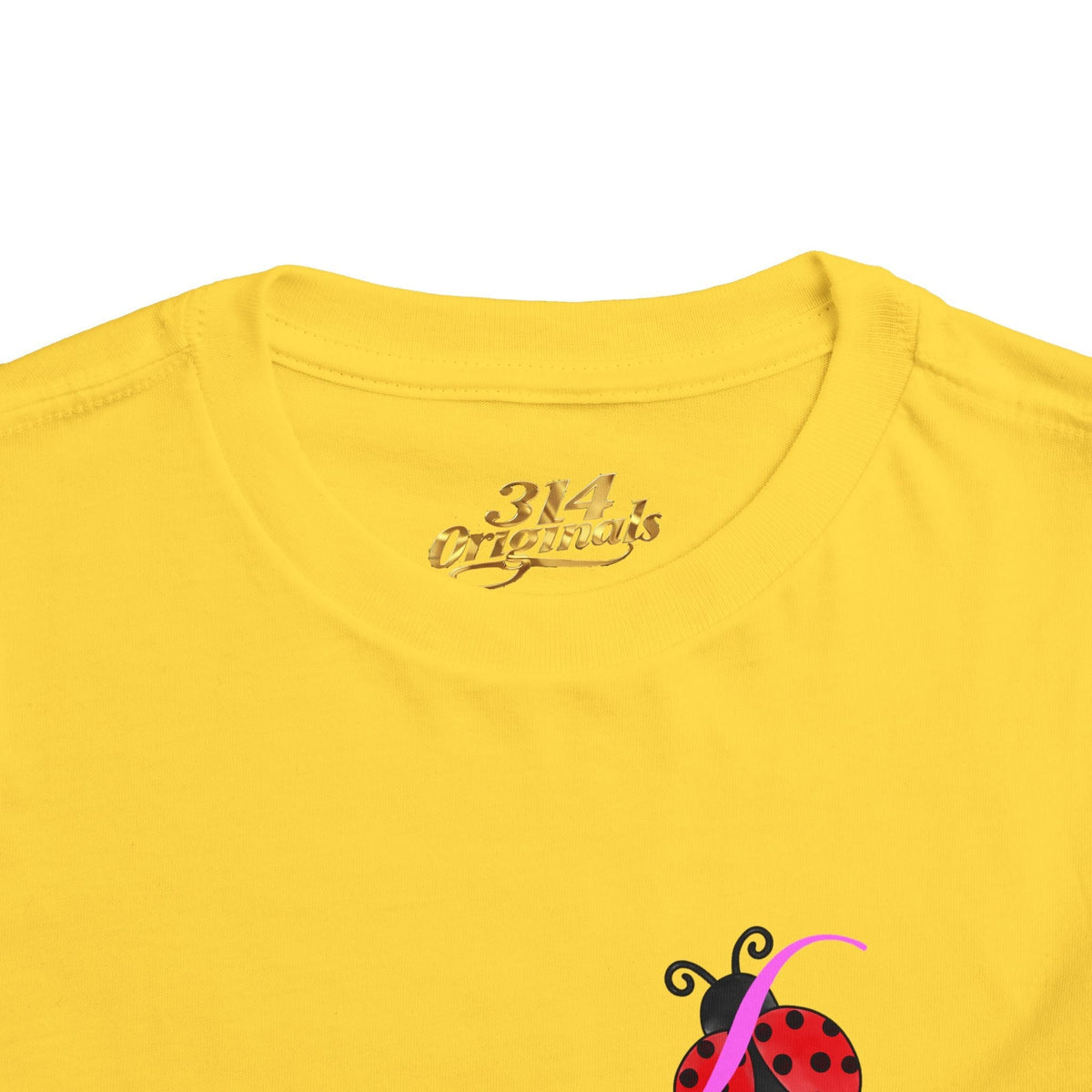 Toddler Tee — Cute Ladybug Graphic Kids Shirt - 314 Originals
