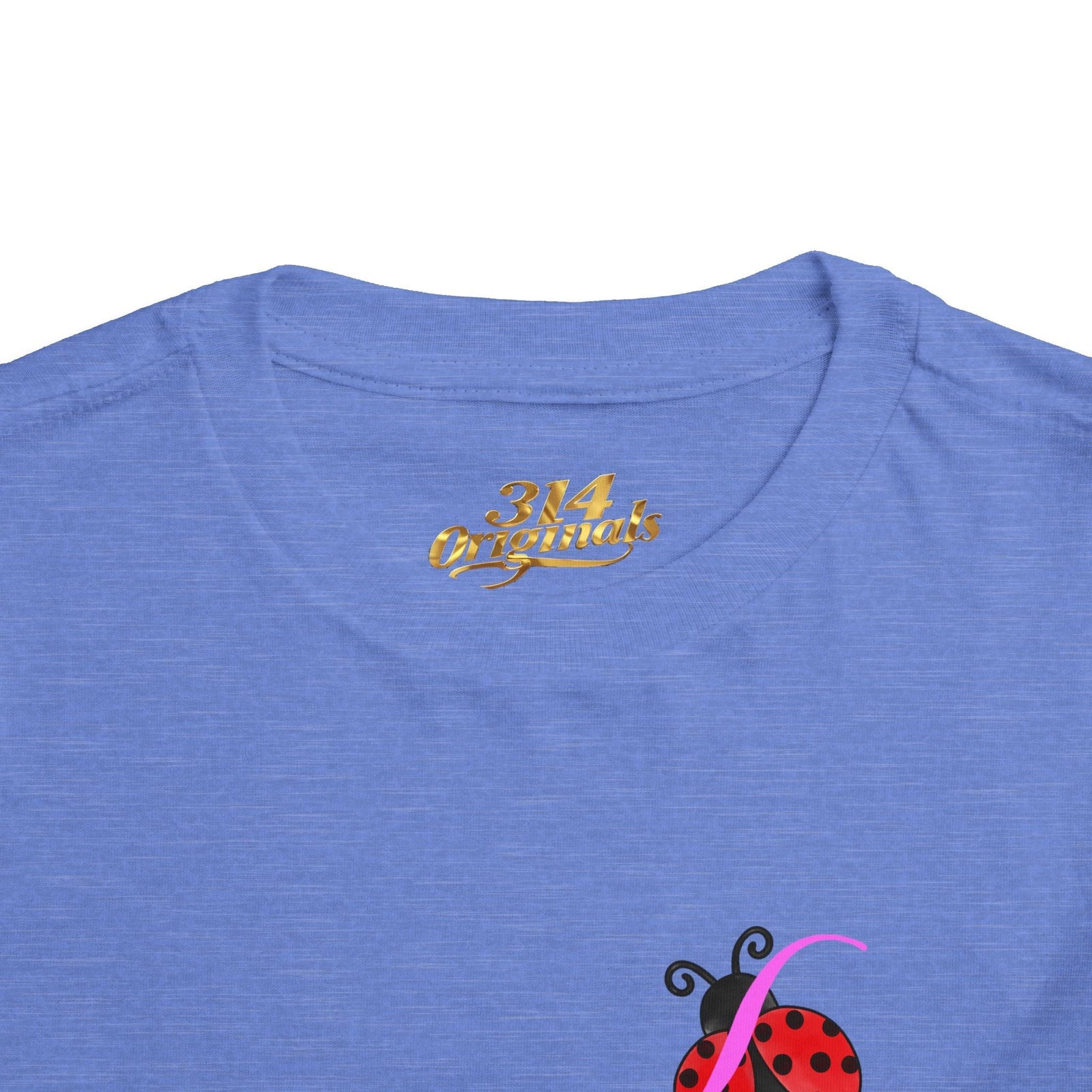 Toddler Tee — Cute Ladybug Graphic Kids Shirt - 314 Originals