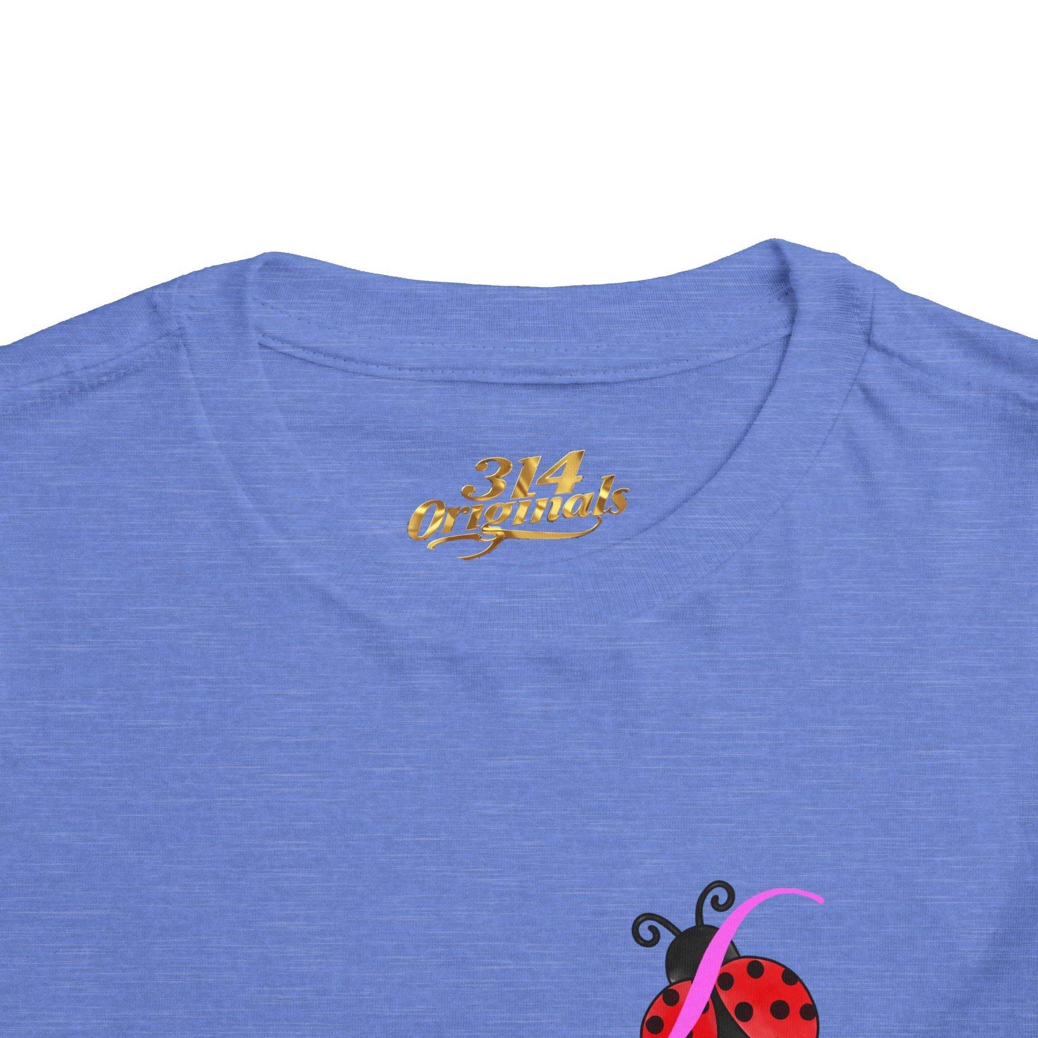 Toddler Tee — Cute Ladybug Graphic Kids Shirt - 314 Originals