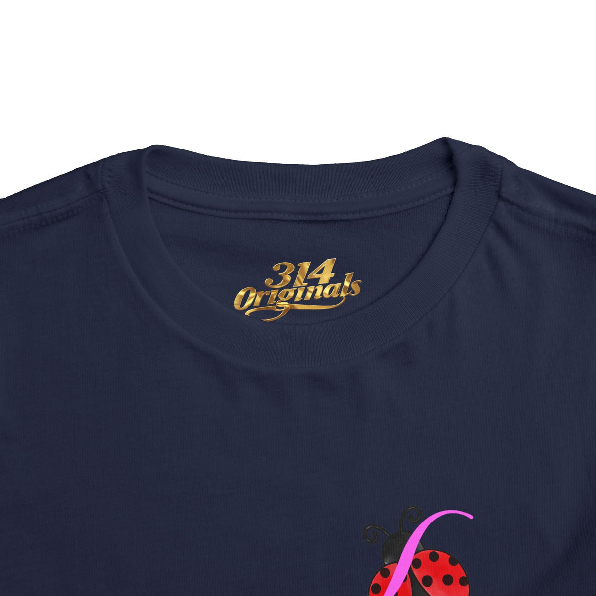 Toddler Tee — Cute Ladybug Graphic Kids Shirt - 314 Originals