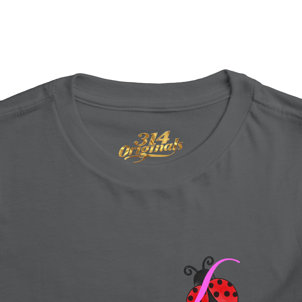 Toddler Tee — Cute Ladybug Graphic Kids Shirt - 314 Originals