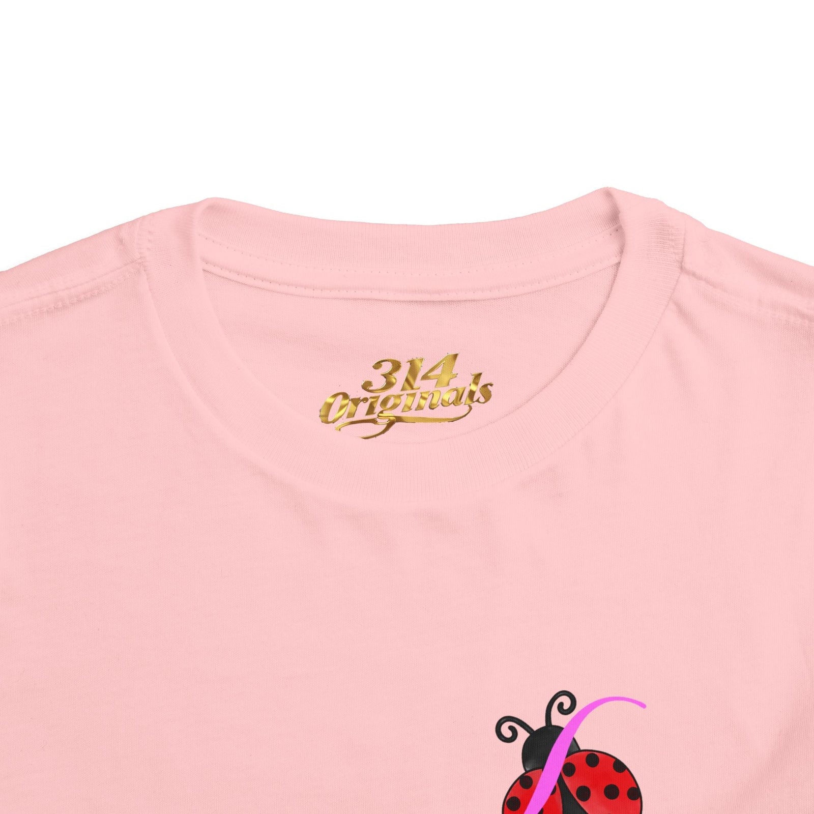 Toddler Tee — Cute Ladybug Graphic Kids Shirt - 314 Originals