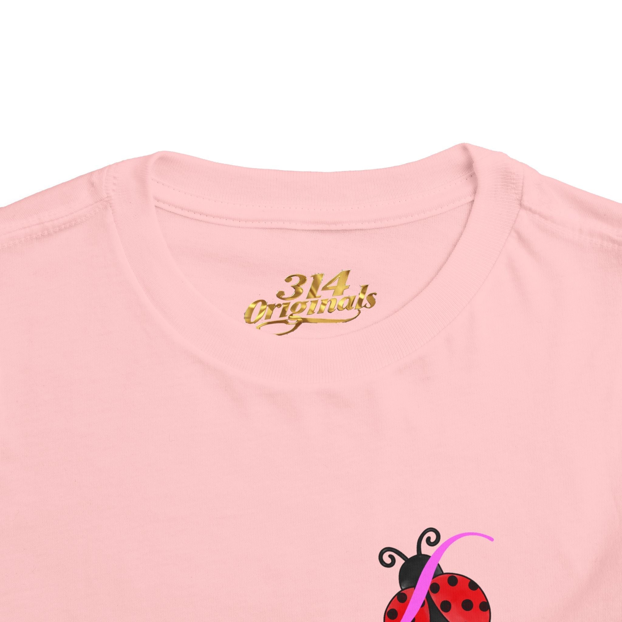 Toddler Tee — Cute Ladybug Graphic Kids Shirt - 314 Originals