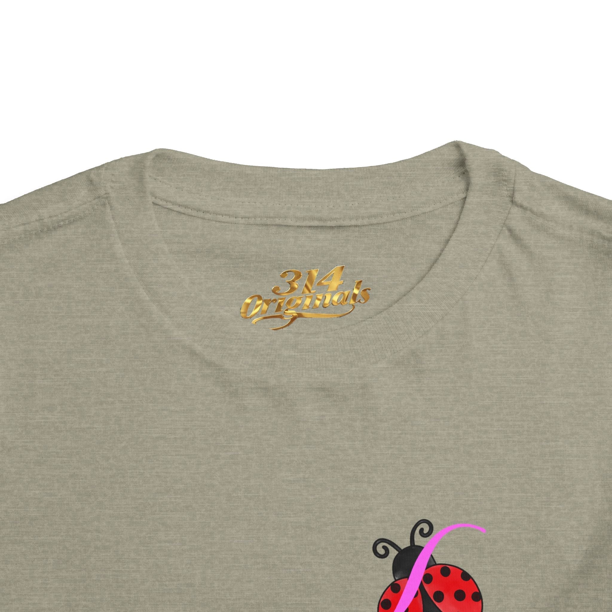 Toddler Tee — Cute Ladybug Graphic Kids Shirt - 314 Originals