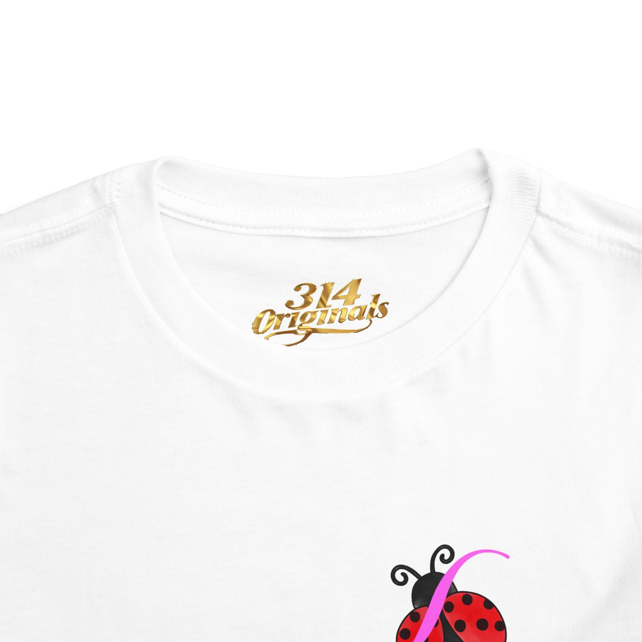 Toddler Tee — Cute Ladybug Graphic Kids Shirt - 314 Originals