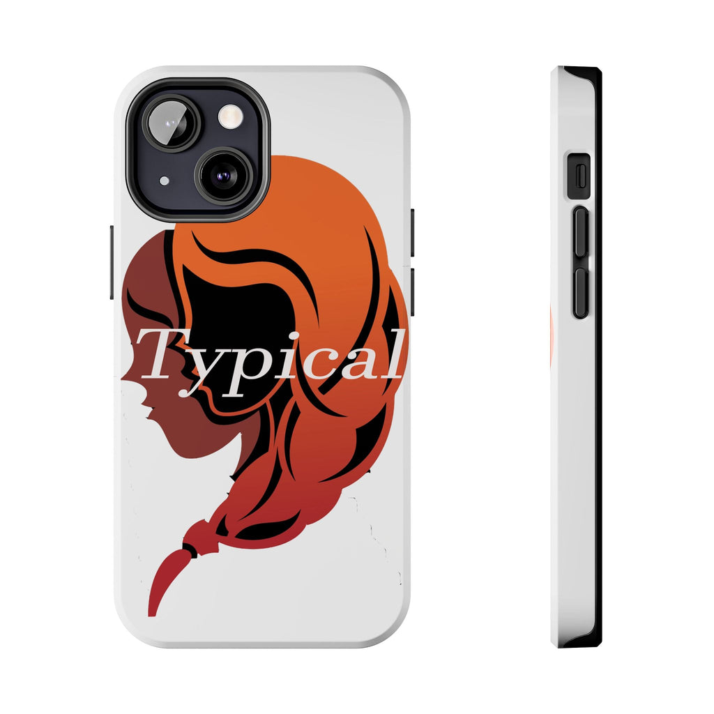 Typical Gemini Phone Case – Stylized Profile Tough Phone Case - 314 Originals