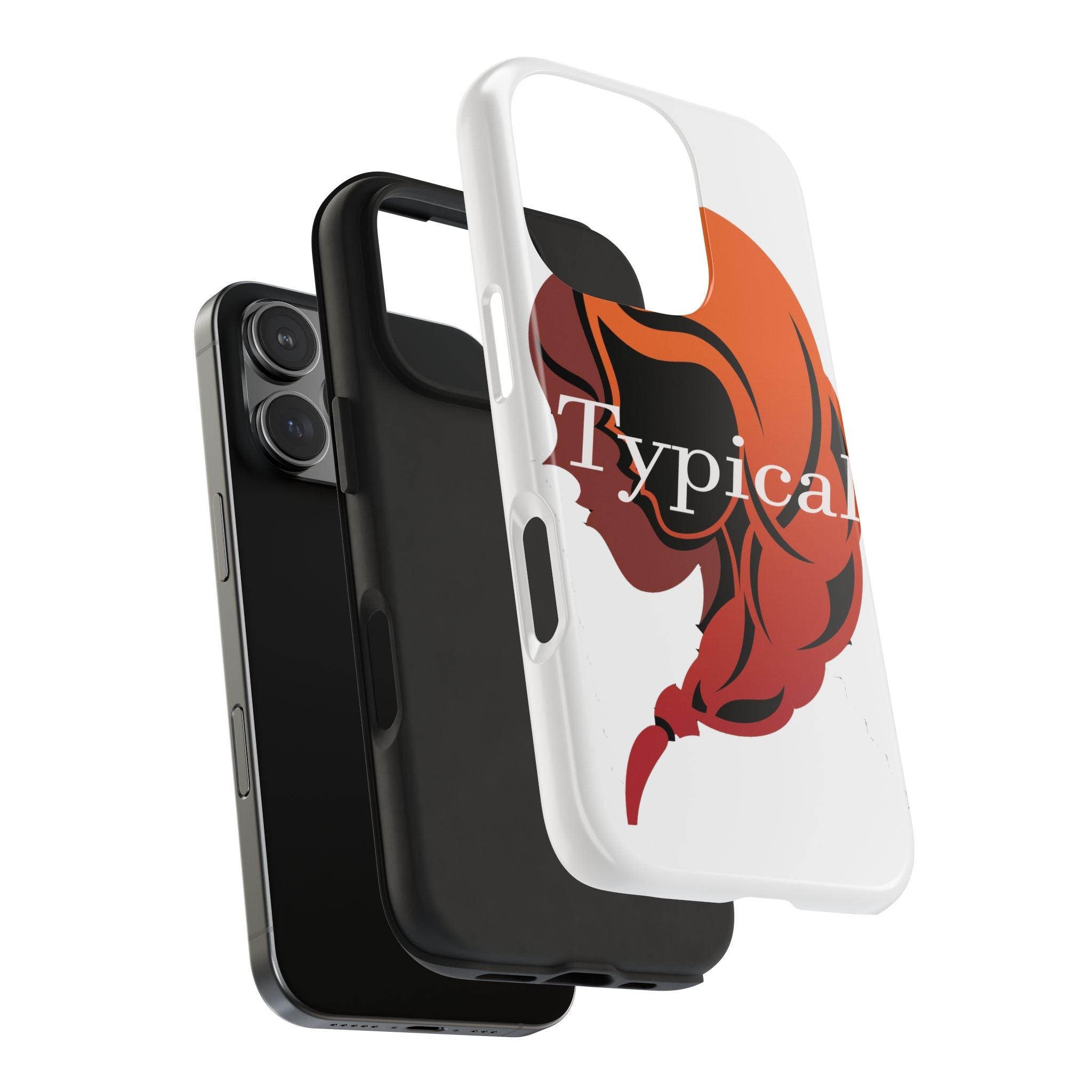 Typical Gemini Phone Case – Stylized Profile Tough Phone Case - 314 Originals