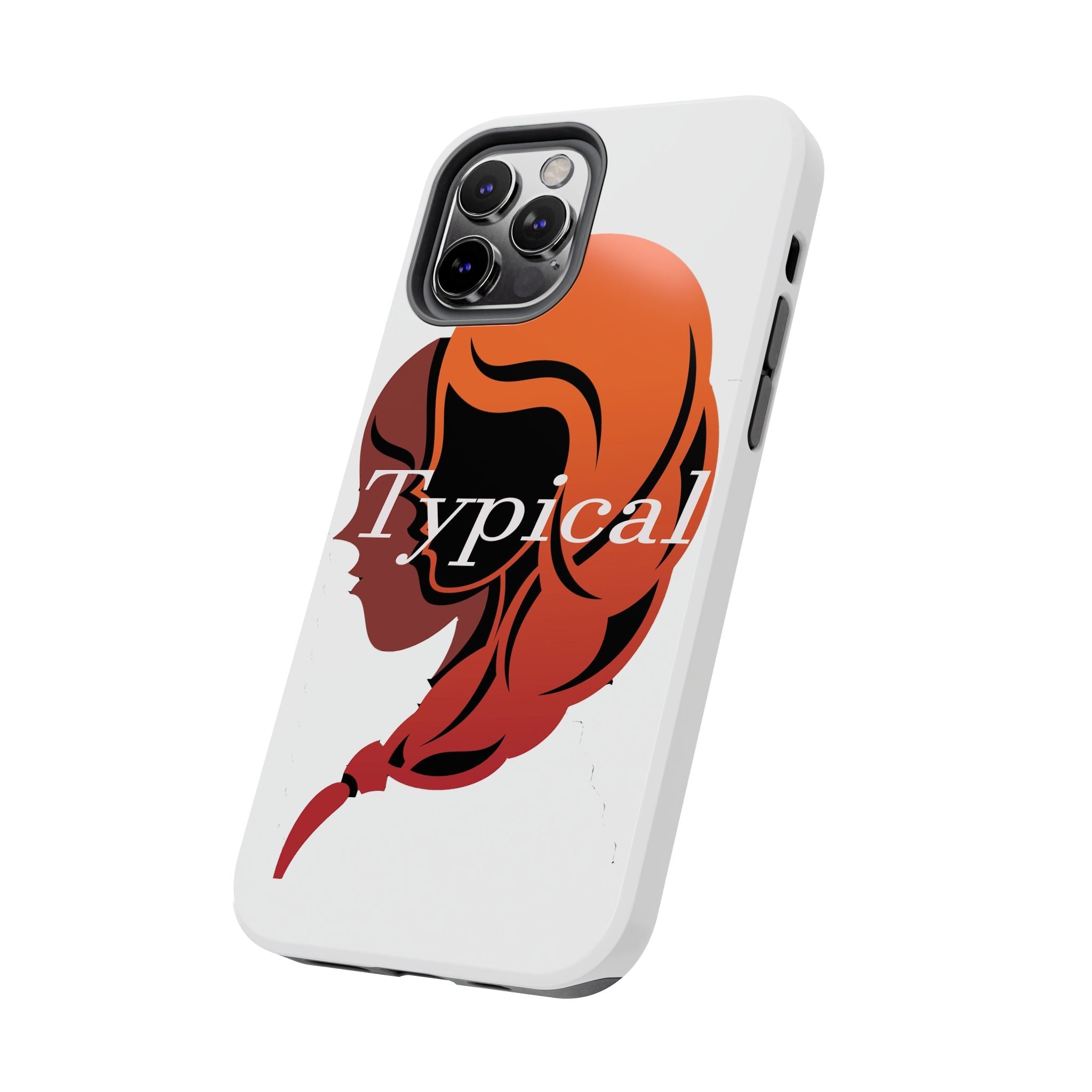 Typical Gemini Phone Case – Stylized Profile Tough Phone Case - 314 Originals