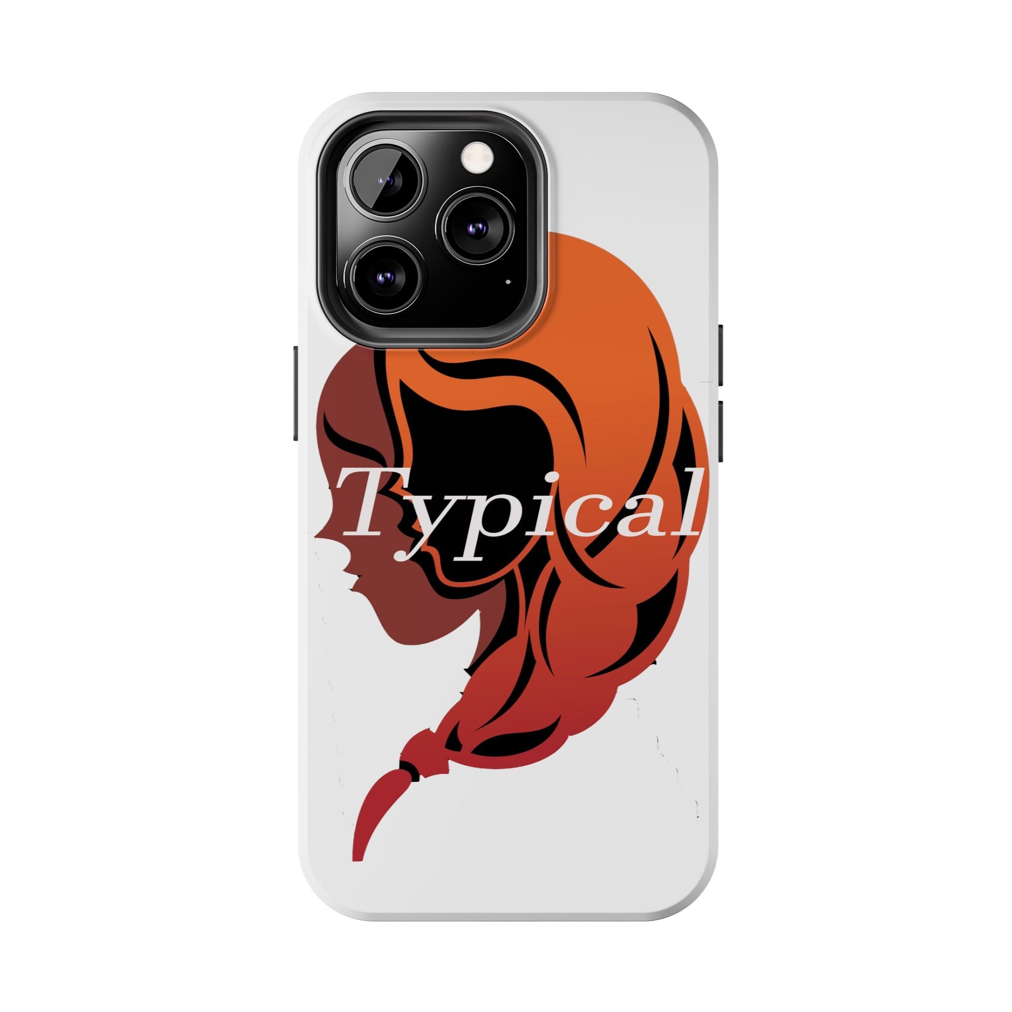 Typical Gemini Phone Case – Stylized Profile Tough Phone Case - 314 Originals