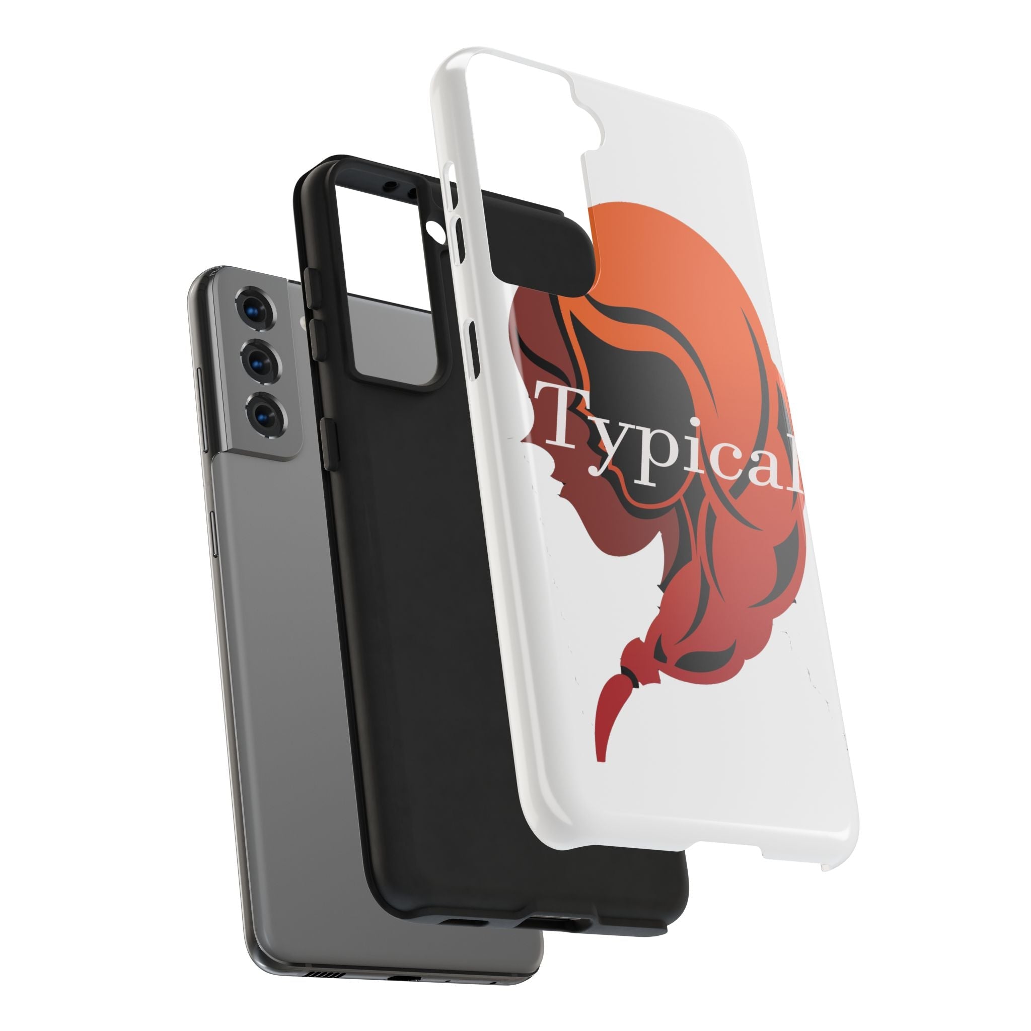 Typical Gemini Phone Case – Stylized Profile Tough Phone Case - 314 Originals