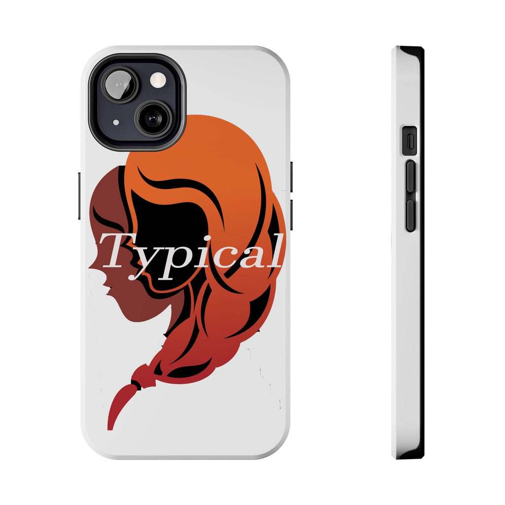 Typical Gemini Phone Case – Stylized Profile Tough Phone Case - 314 Originals