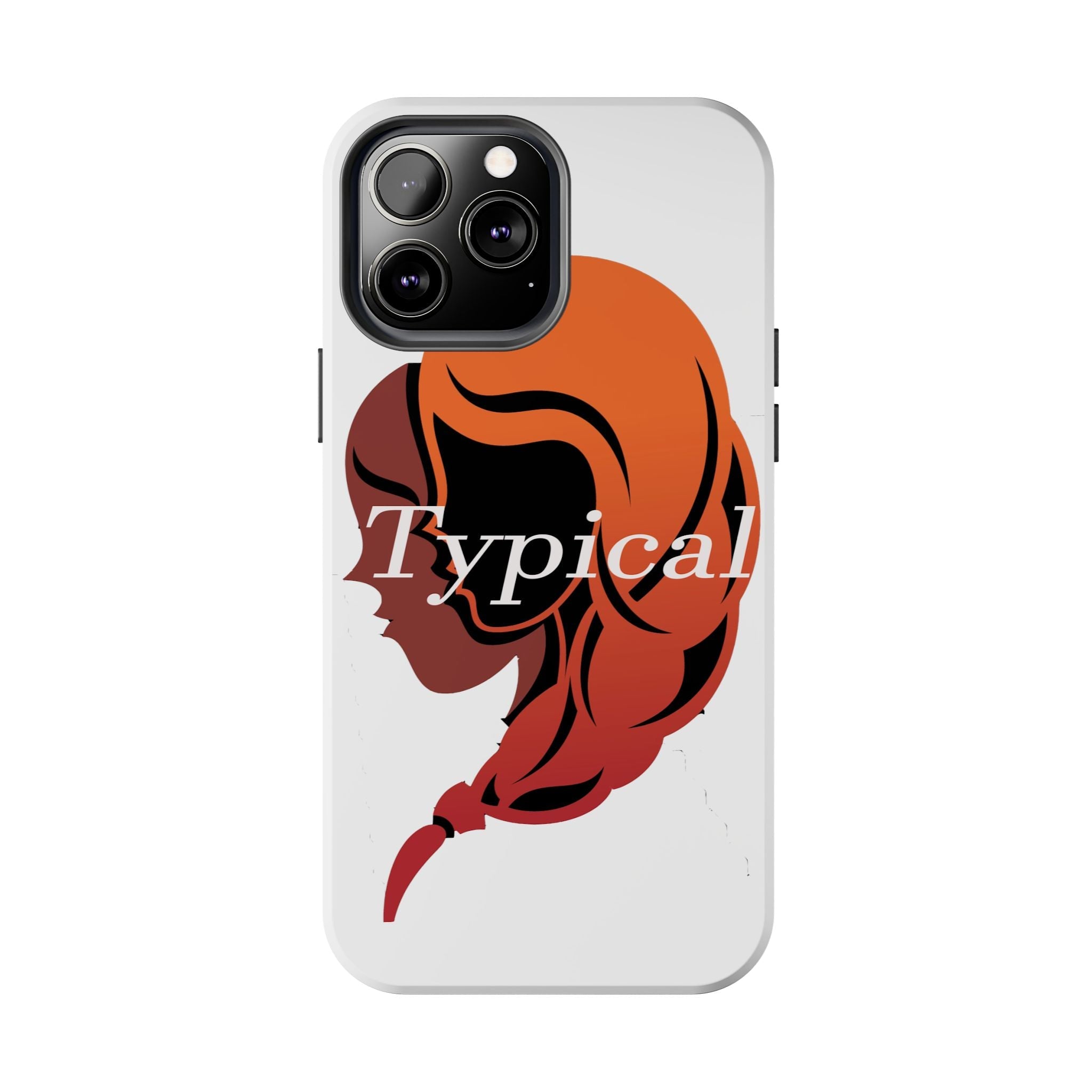Typical Gemini Phone Case – Stylized Profile Tough Phone Case - 314 Originals