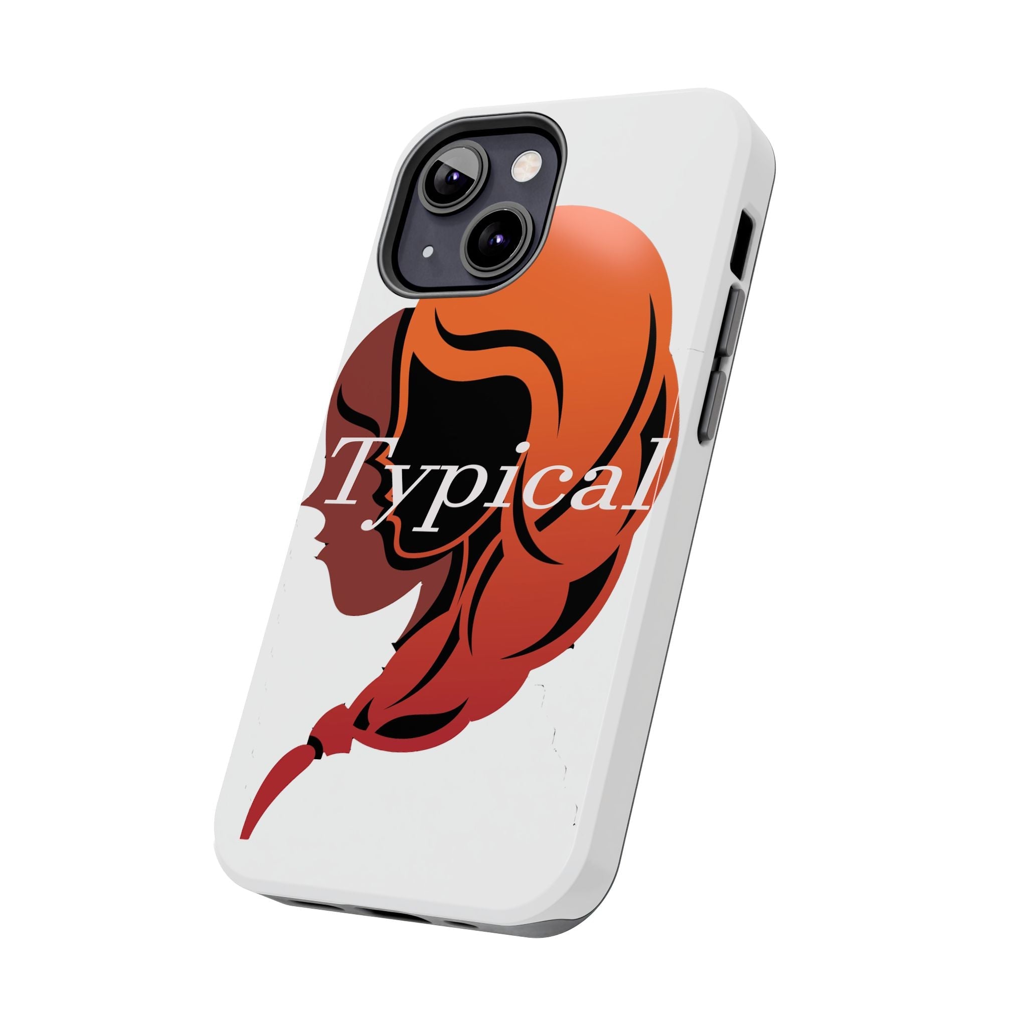 Typical Gemini Phone Case – Stylized Profile Tough Phone Case - 314 Originals