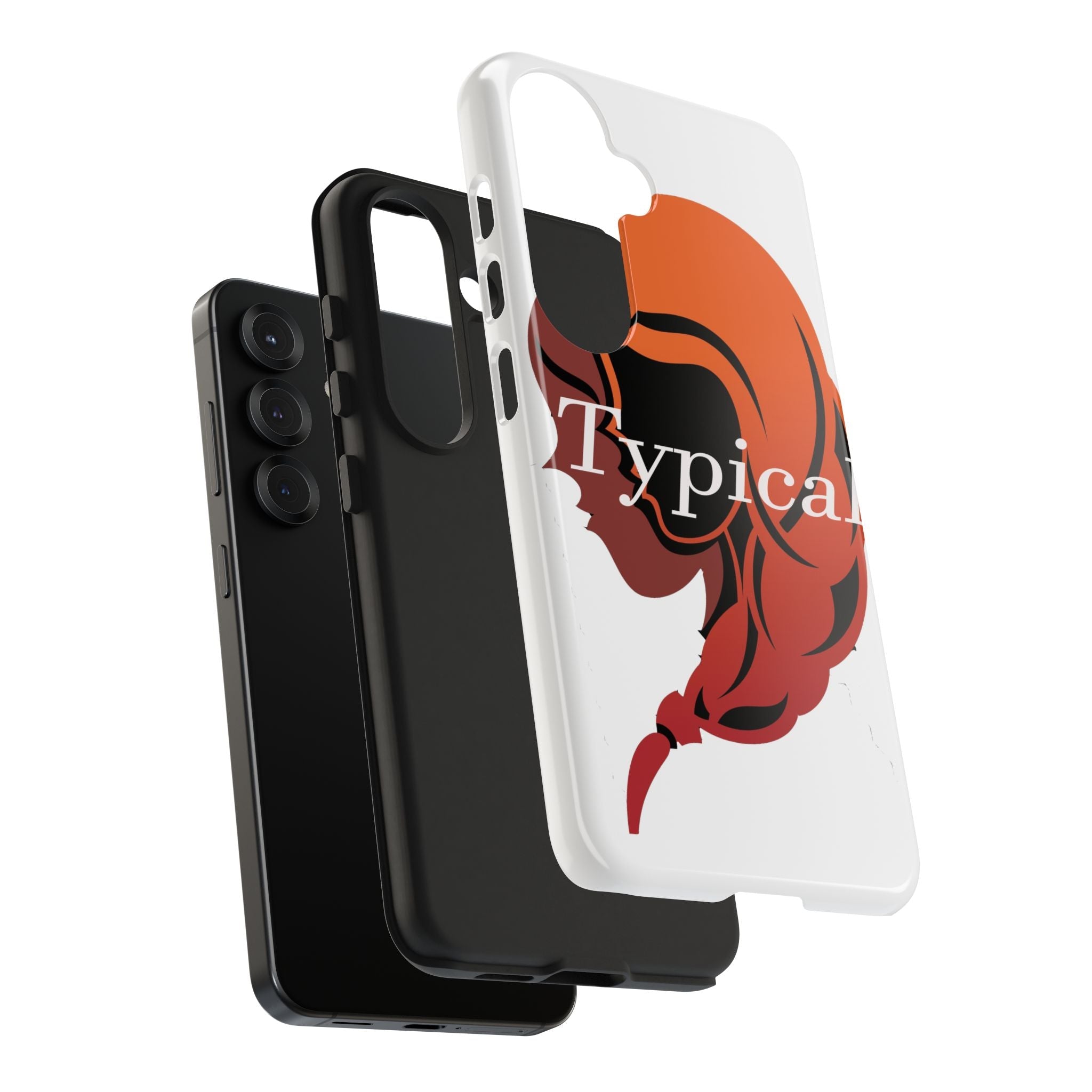 Typical Gemini Phone Case – Stylized Profile Tough Phone Case - 314 Originals
