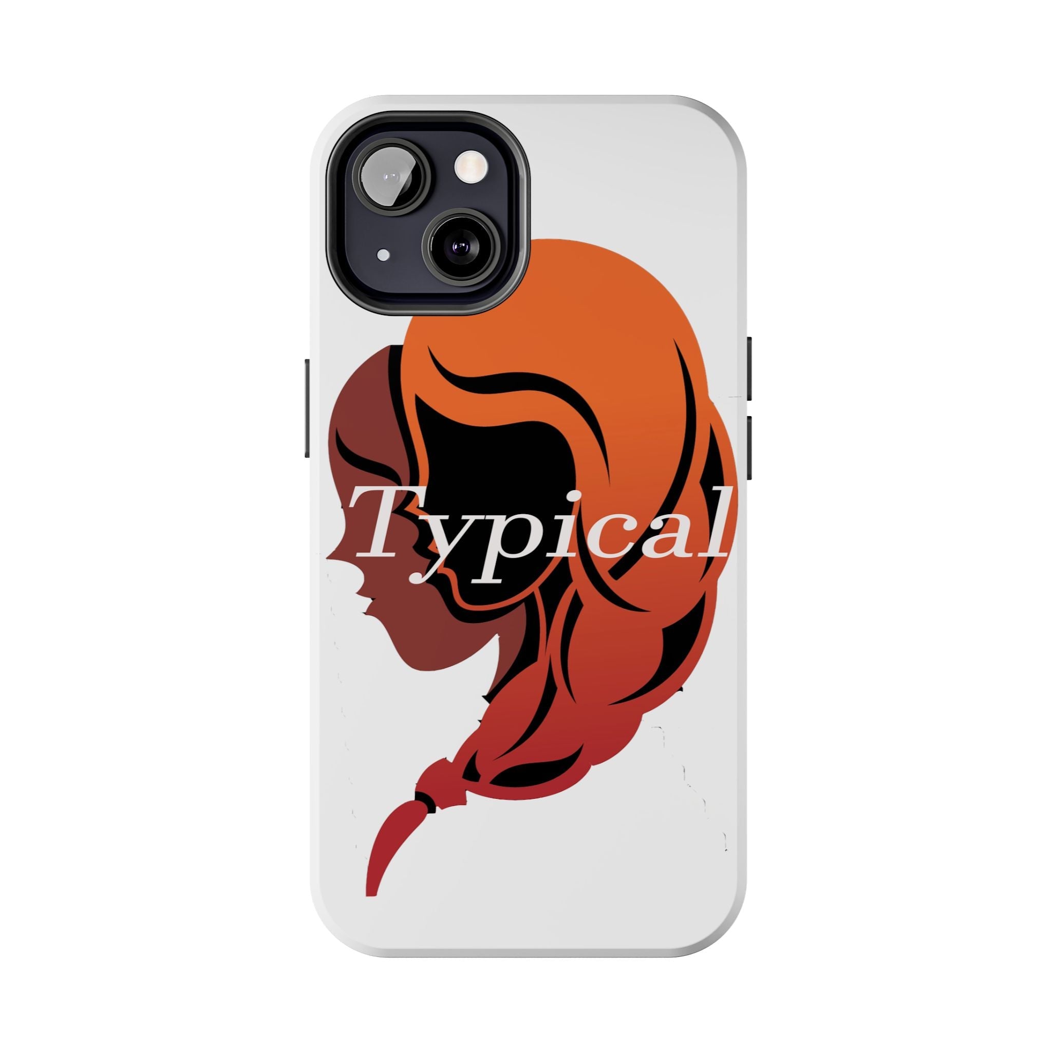 Typical Gemini Phone Case – Stylized Profile Tough Phone Case - 314 Originals
