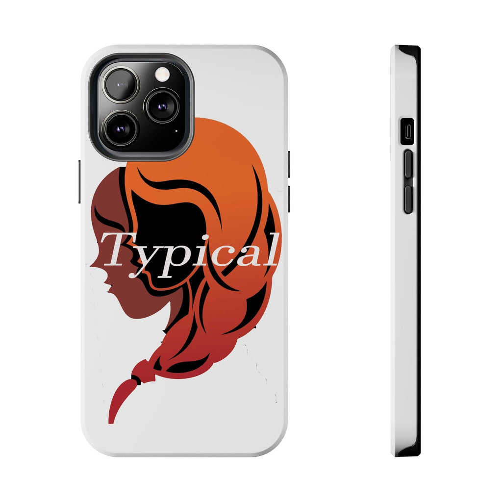 Typical Gemini Phone Case – Stylized Profile Tough Phone Case - 314 Originals