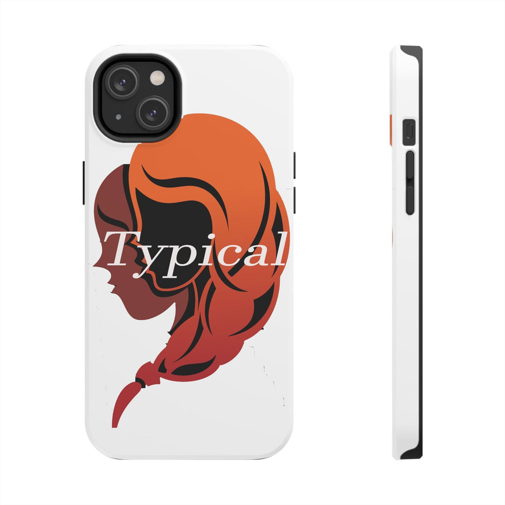 Typical Gemini Phone Case – Stylized Profile Tough Phone Case - 314 Originals