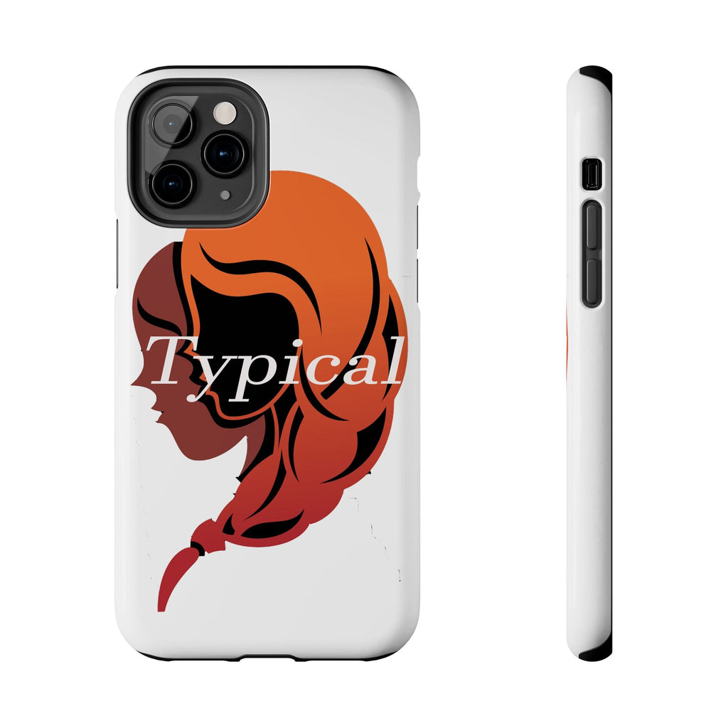 Typical Gemini Phone Case – Stylized Profile Tough Phone Case - 314 Originals