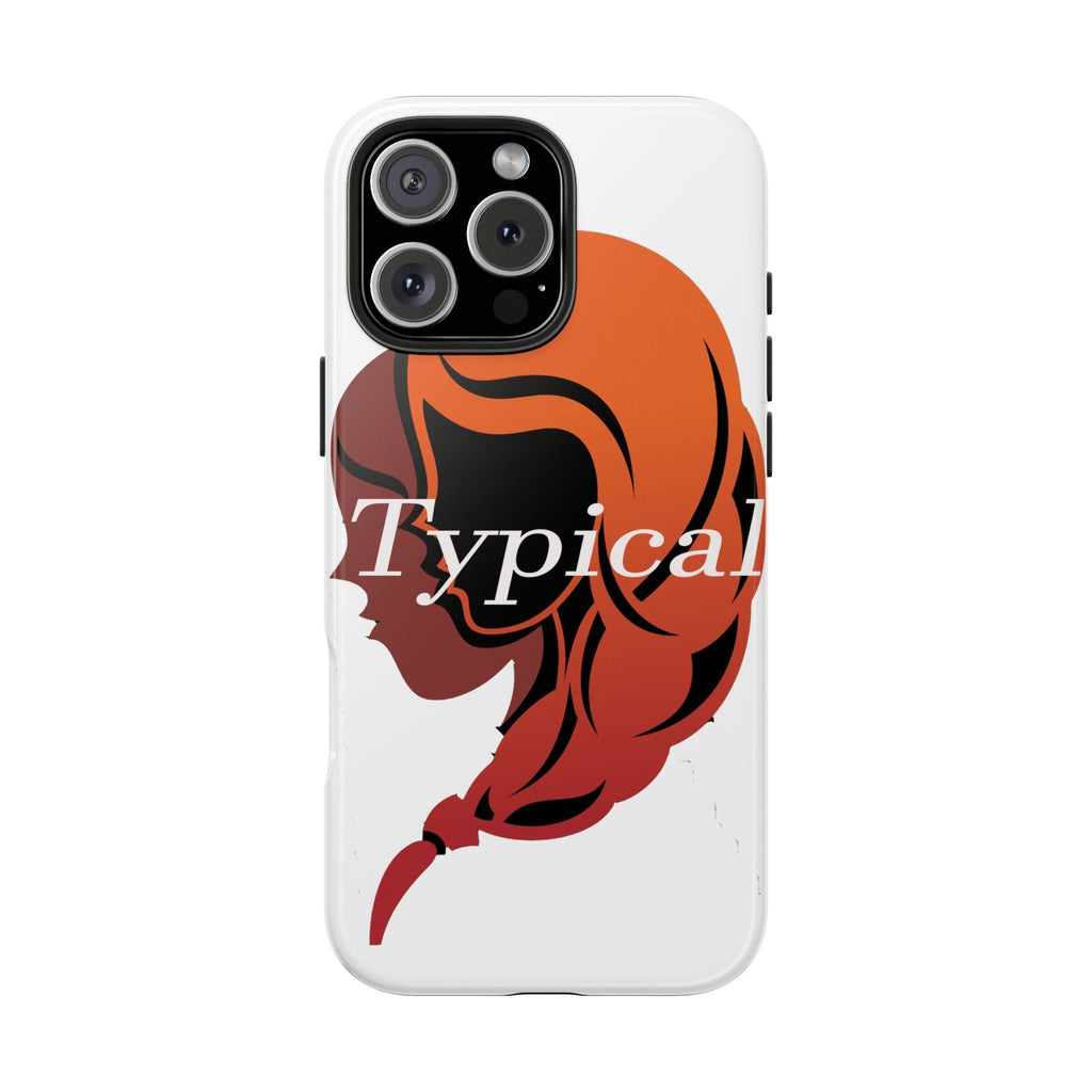 Typical Gemini Phone Case – Stylized Profile Tough Phone Case - 314 Originals
