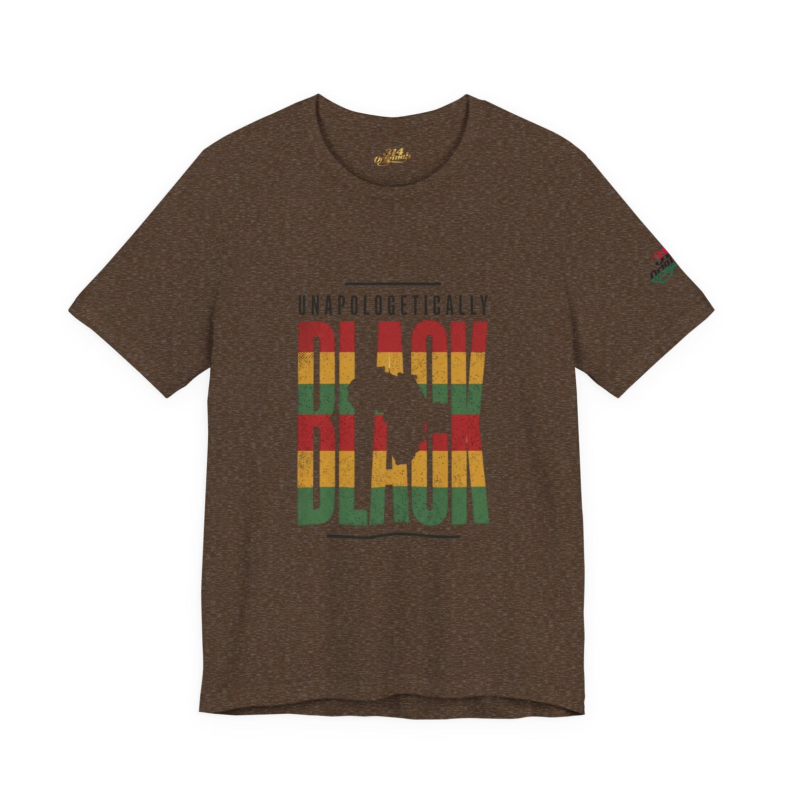 Unapologetically Black T-Shirt | Juneteenth Pan-African 1865 Freedom Tee - 314 Originals