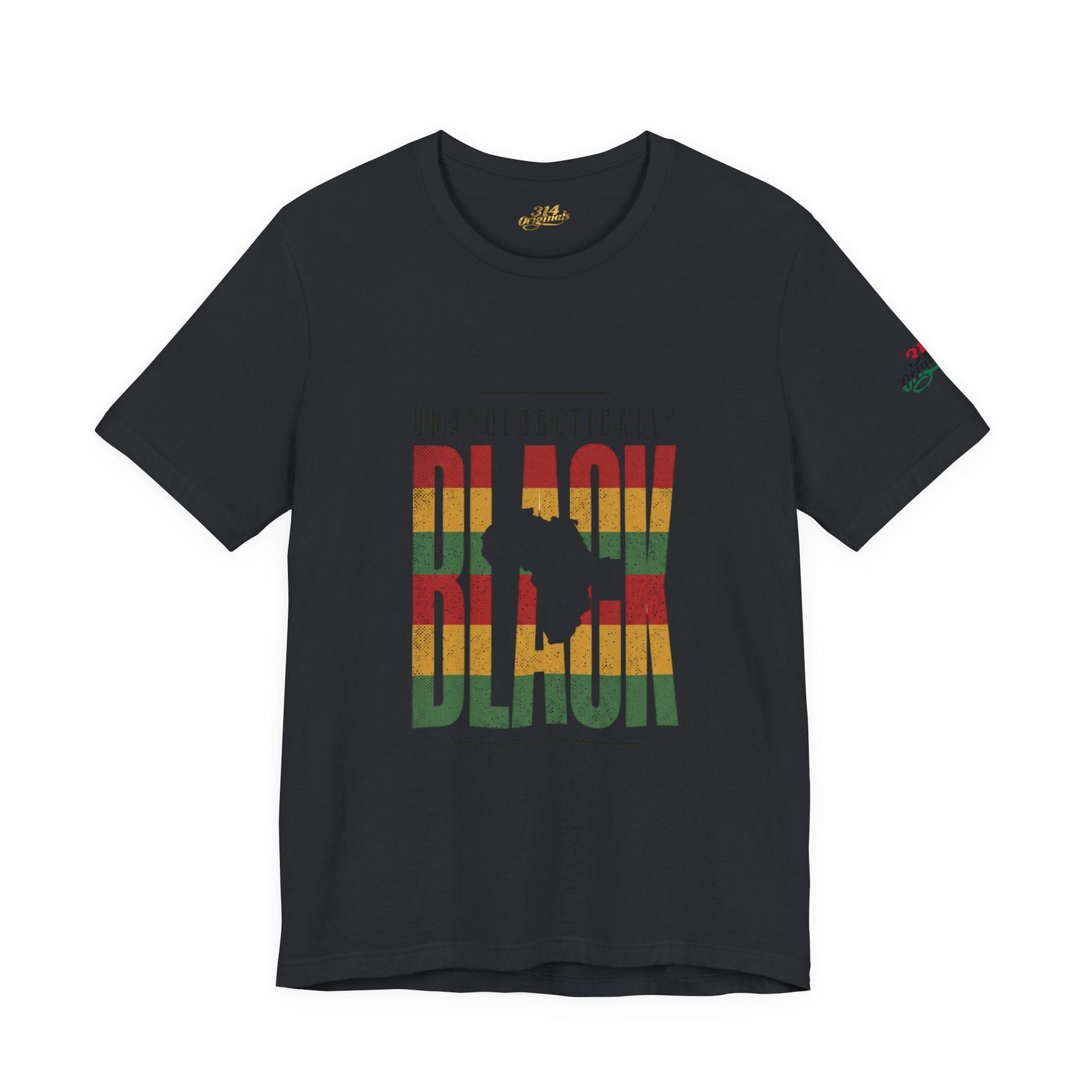 Unapologetically Black T-Shirt | Juneteenth Pan-African 1865 Freedom Tee - 314 Originals