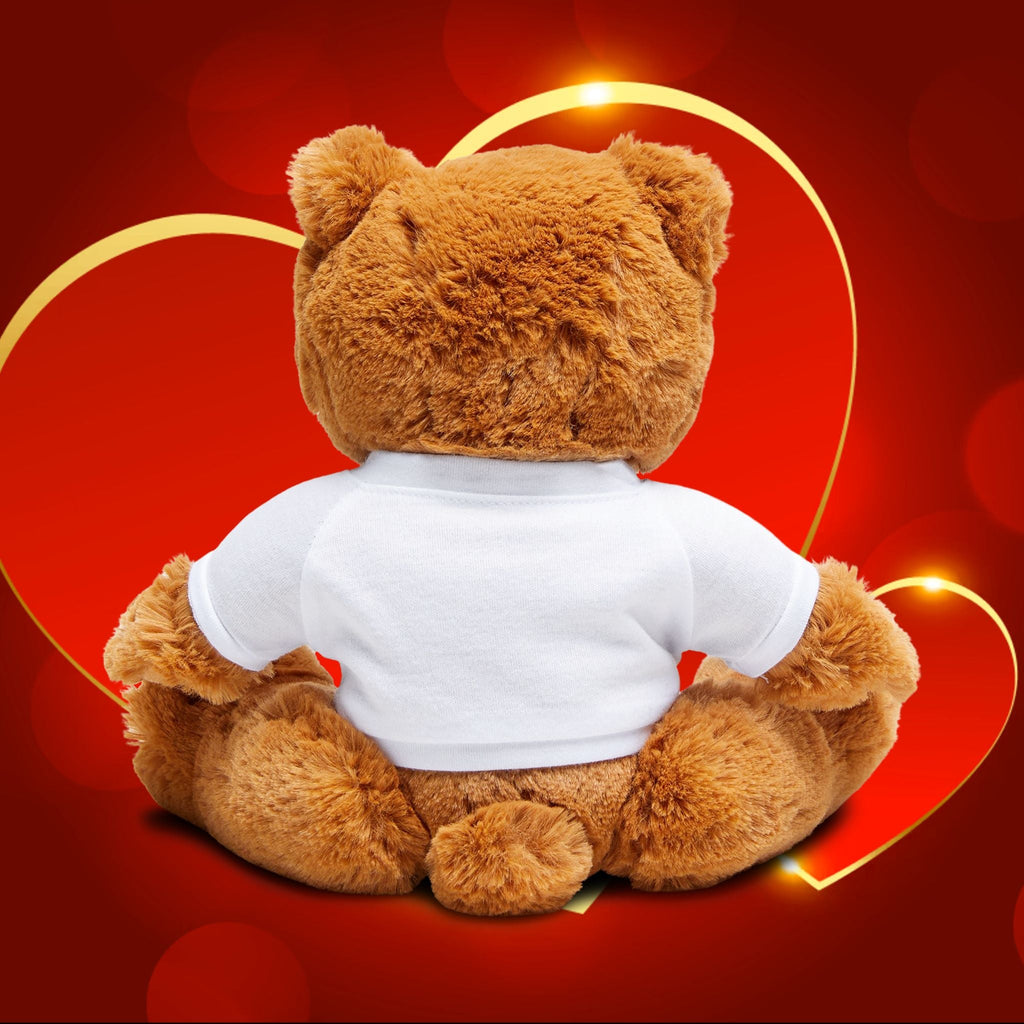 Valentine Teddy Bear - 'I Love U Beary Much' Plush with Bow Tie - 314 Originals